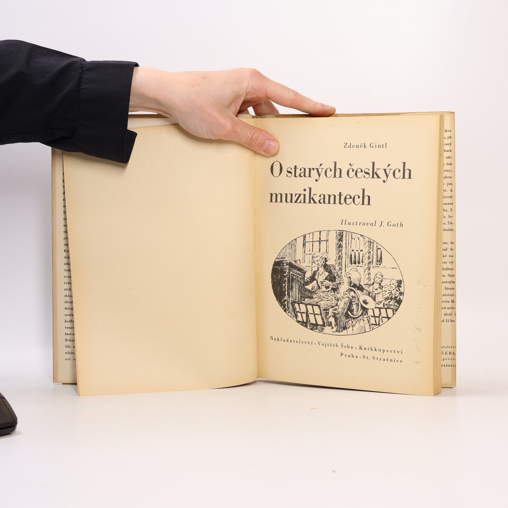 Zdeněk Gintl O starých českých muzikantech