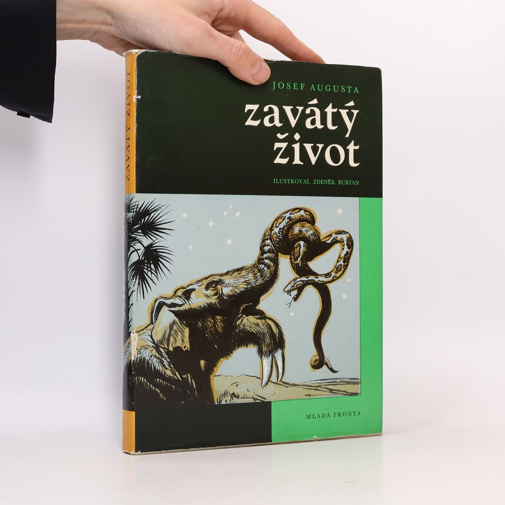 Josef Augusta Zavátý život