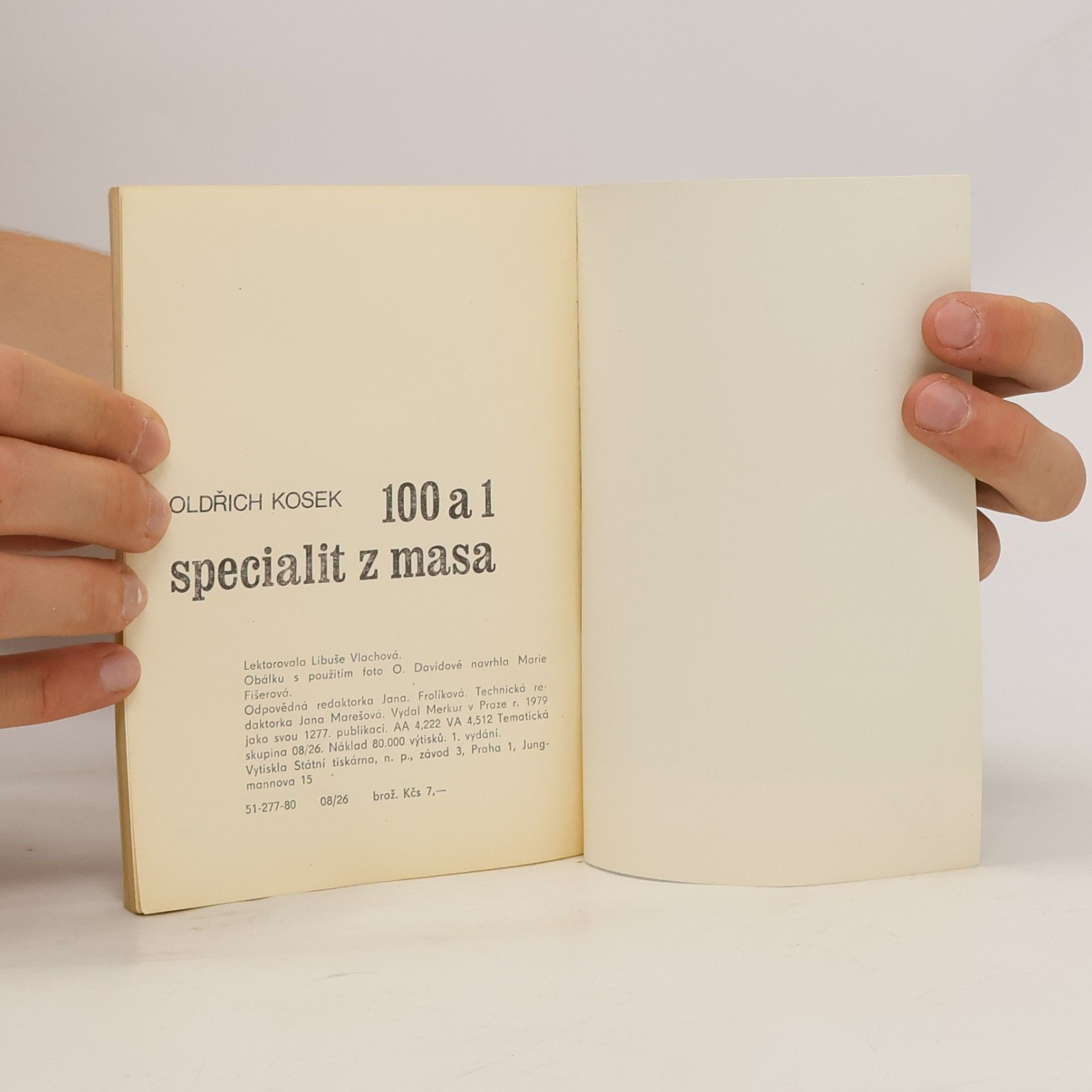 Oldřich Kosek 100 a 1 specialit z masa
