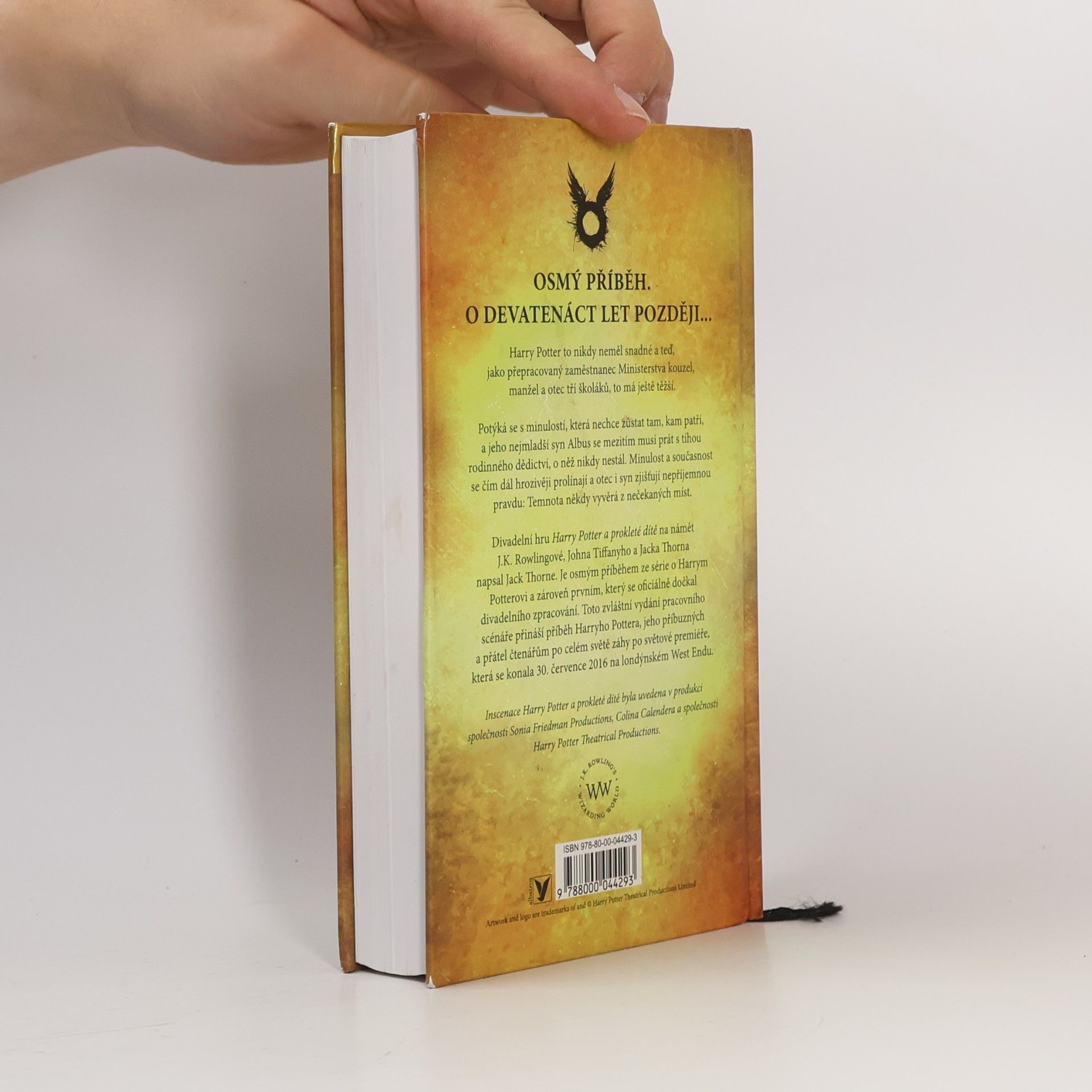 Jack Thorne Harry Potter a prokleté dítě