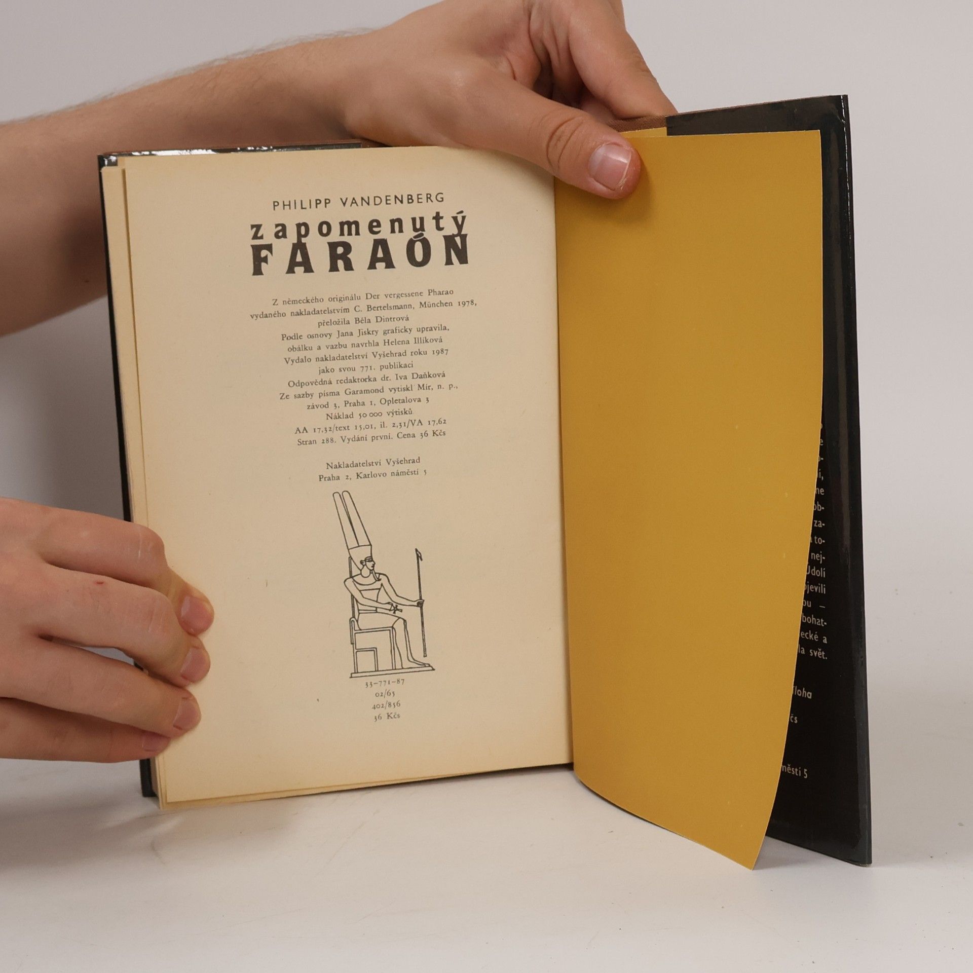 Philipp Vandenberg Zapomenutý faraon