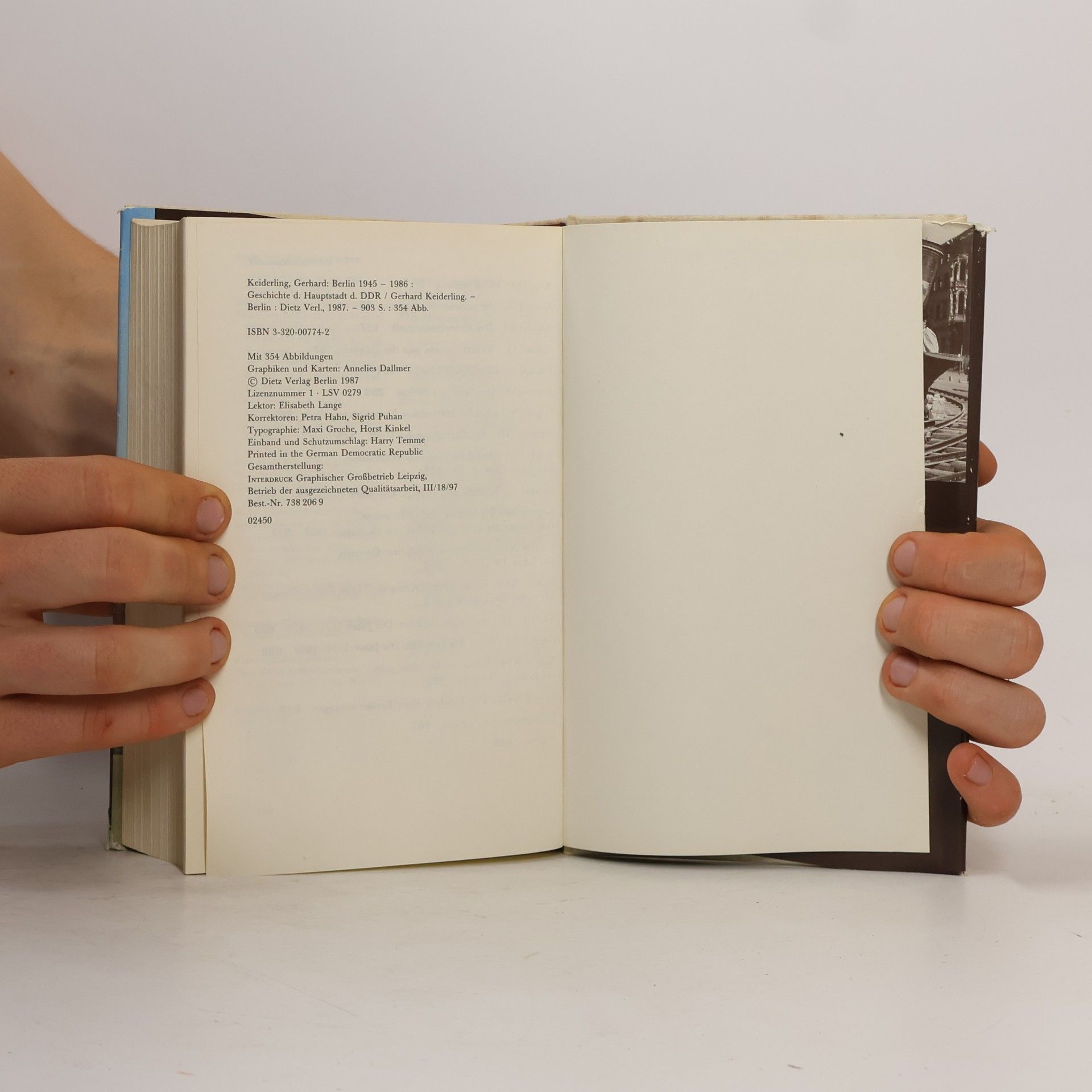 Gerhard Keiderling Berlin 1945 [neunzehnhundertfünfundvierzig] - 1986