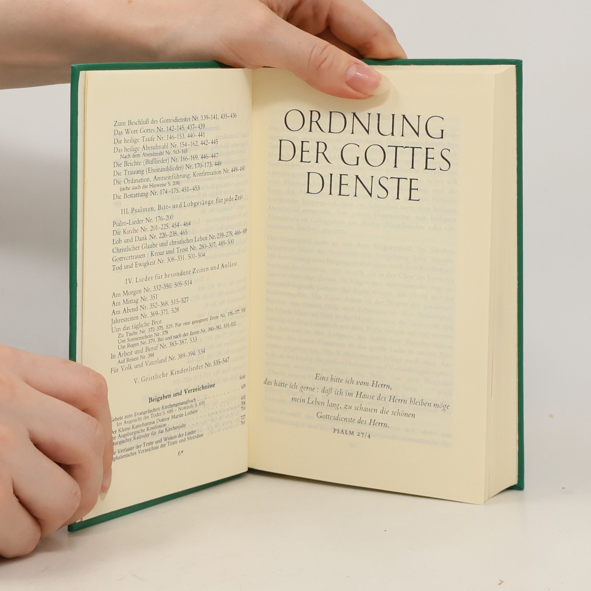 Autorenkollektiv Ordnung der Gottes Dienste