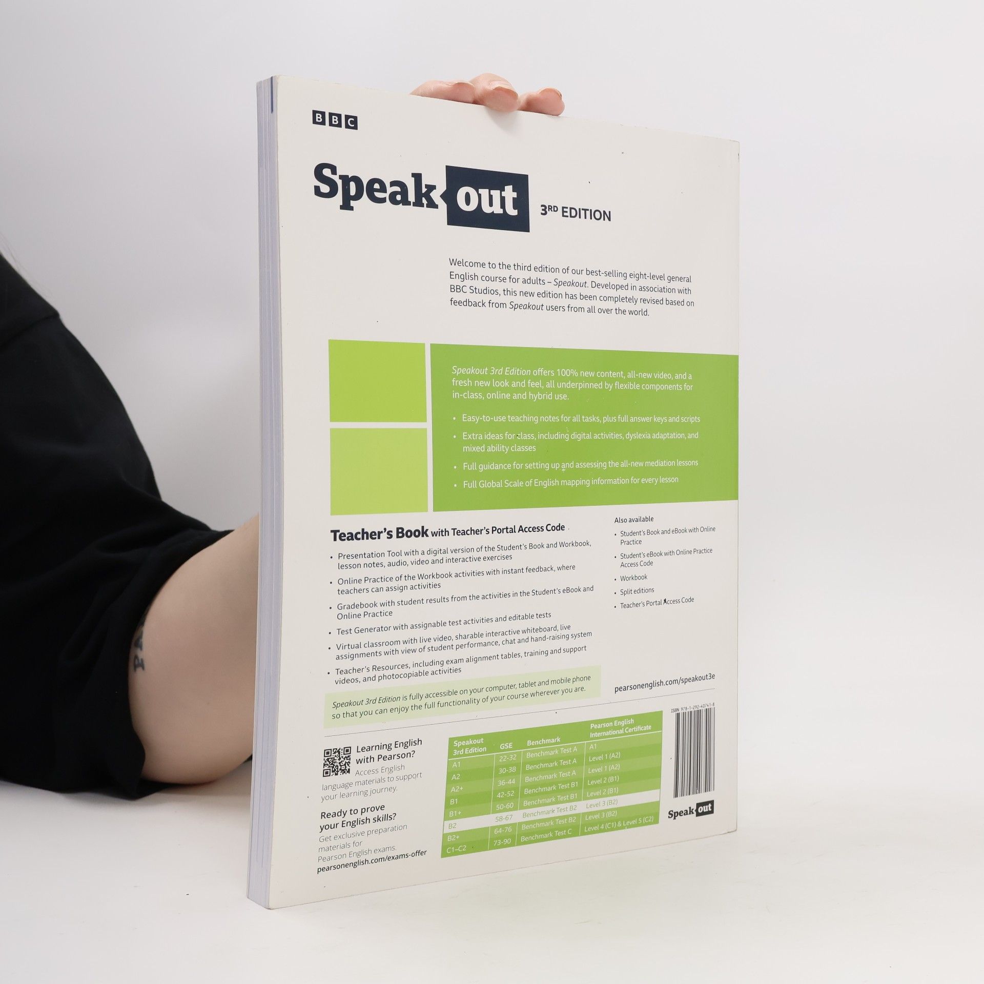 Damian Williams Speakout 3ed B2 Teacher's Book with Teacher's Portal Access Code