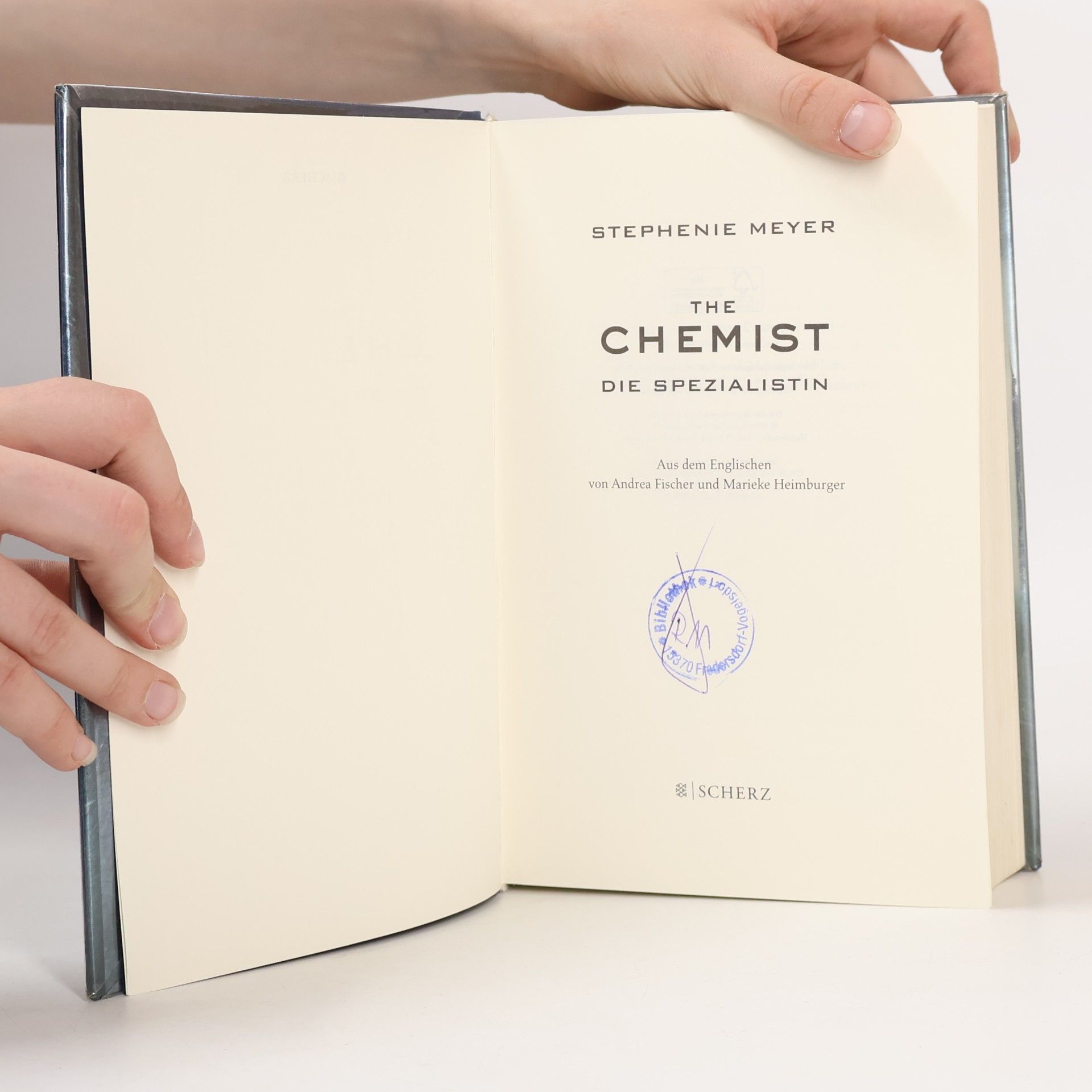 Stephenie Meyer The Chemist. Die Spezialistin