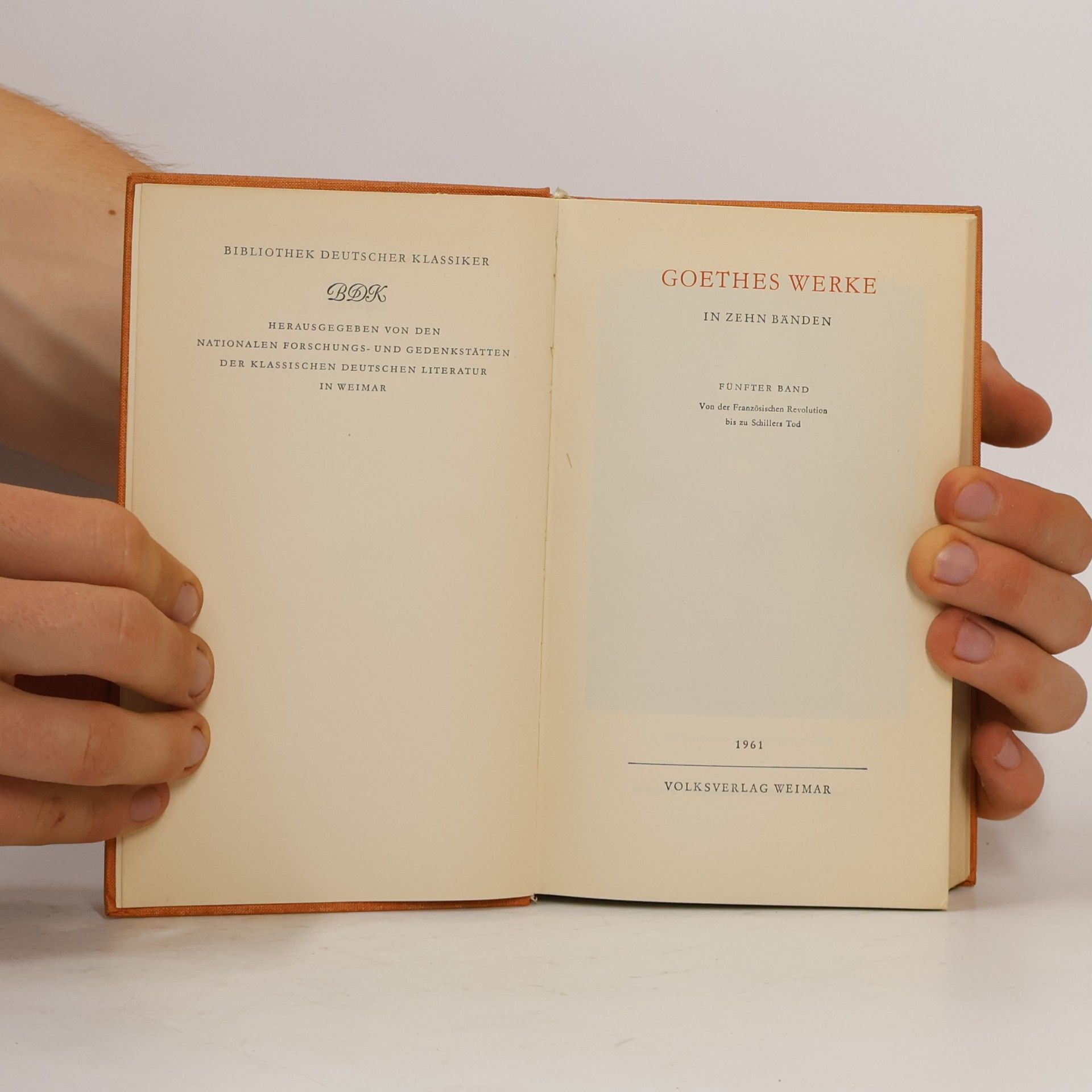 Johann Wolfgang von Goethe Goethes Werke 5