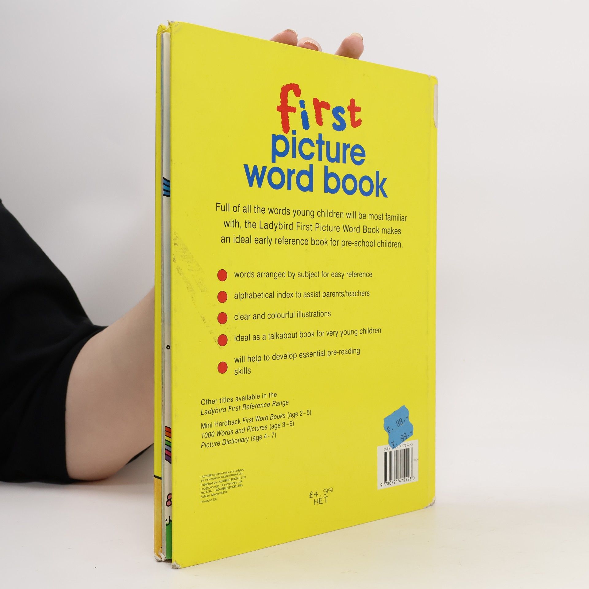 LADYBIRD BOOKS First Picture Word Book