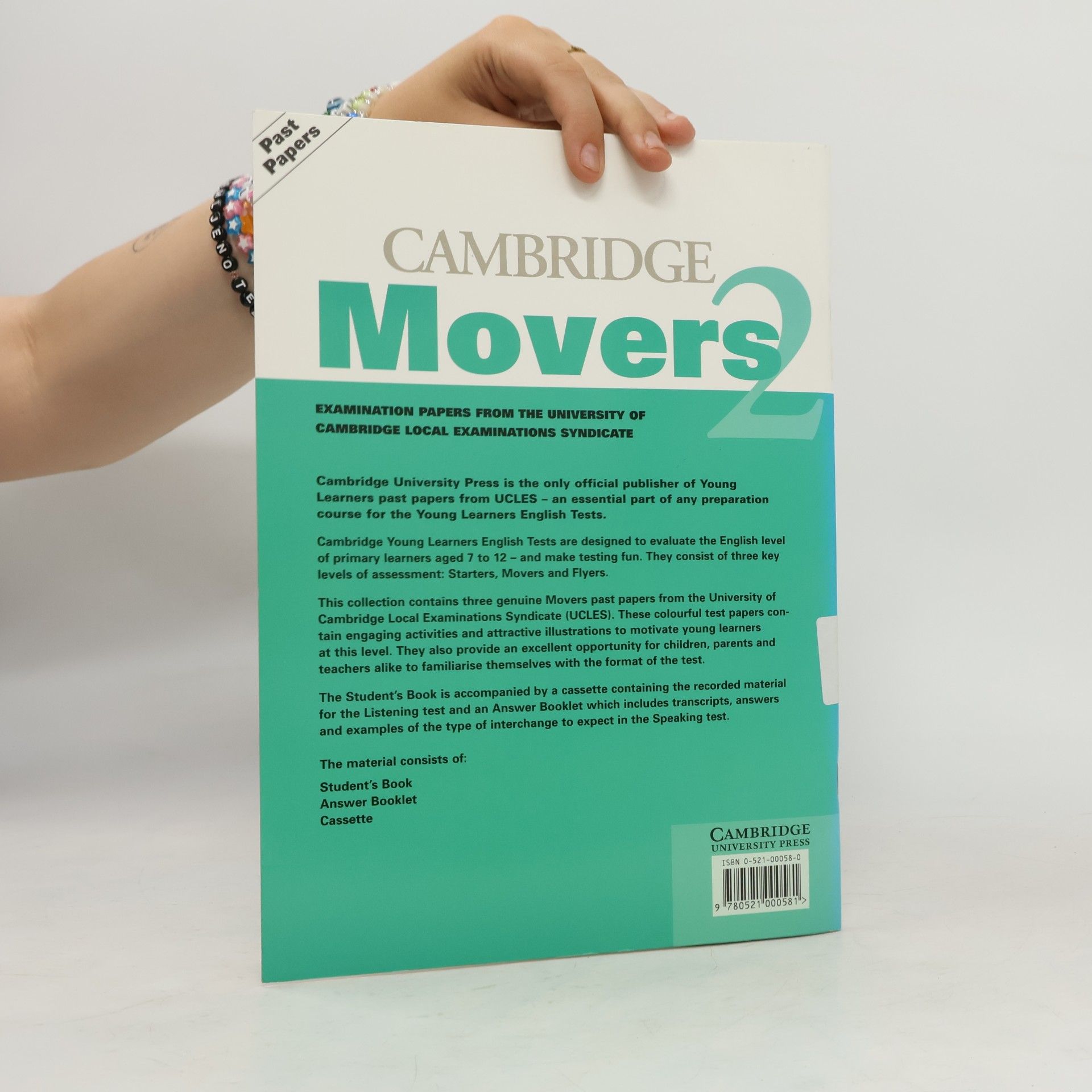 University of Cambridge Local Examinations Syndicate Cambridge Young Learners English Tests: Cambridge Movers 2 Student's Book