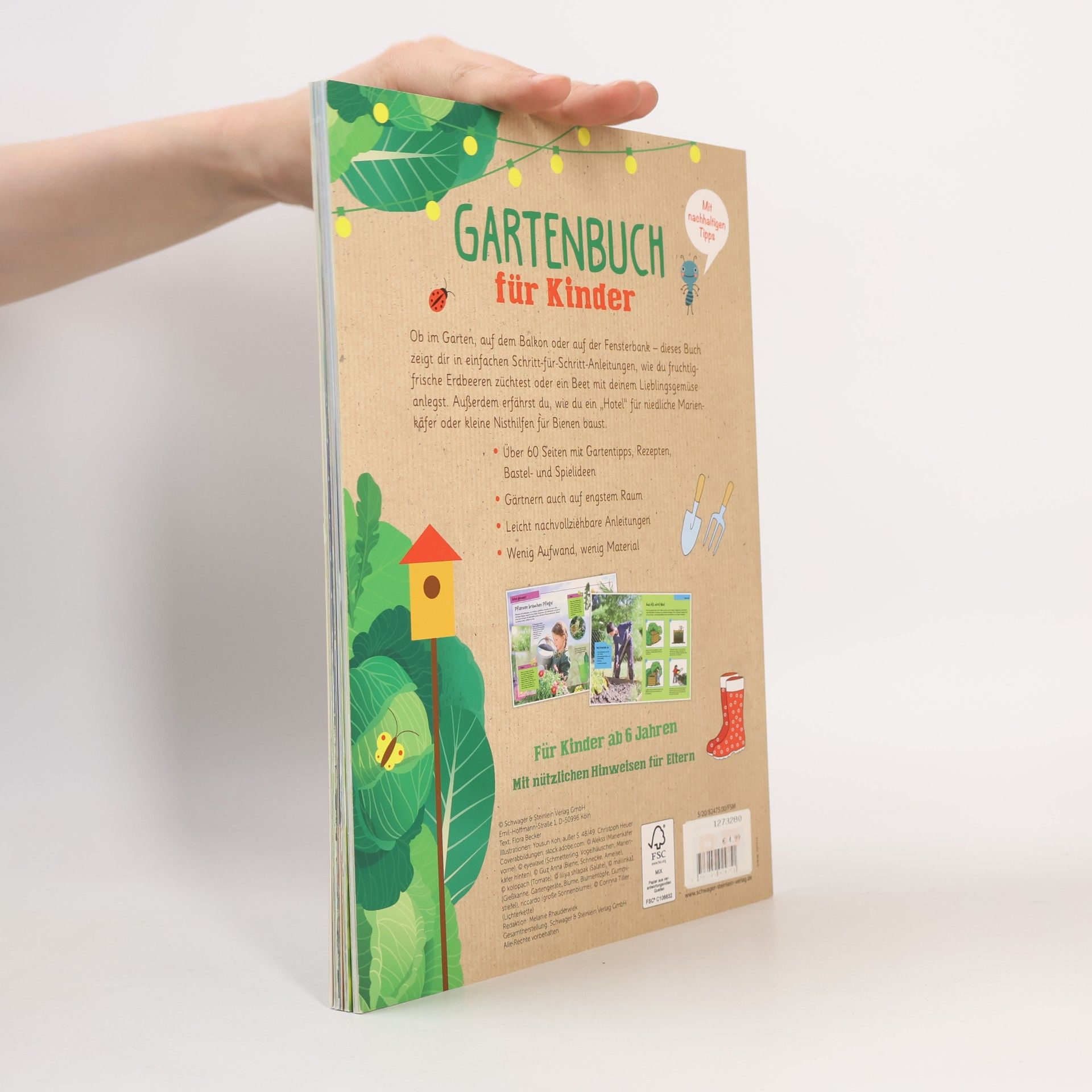 Flora Becker Gartenbuch für Kinder