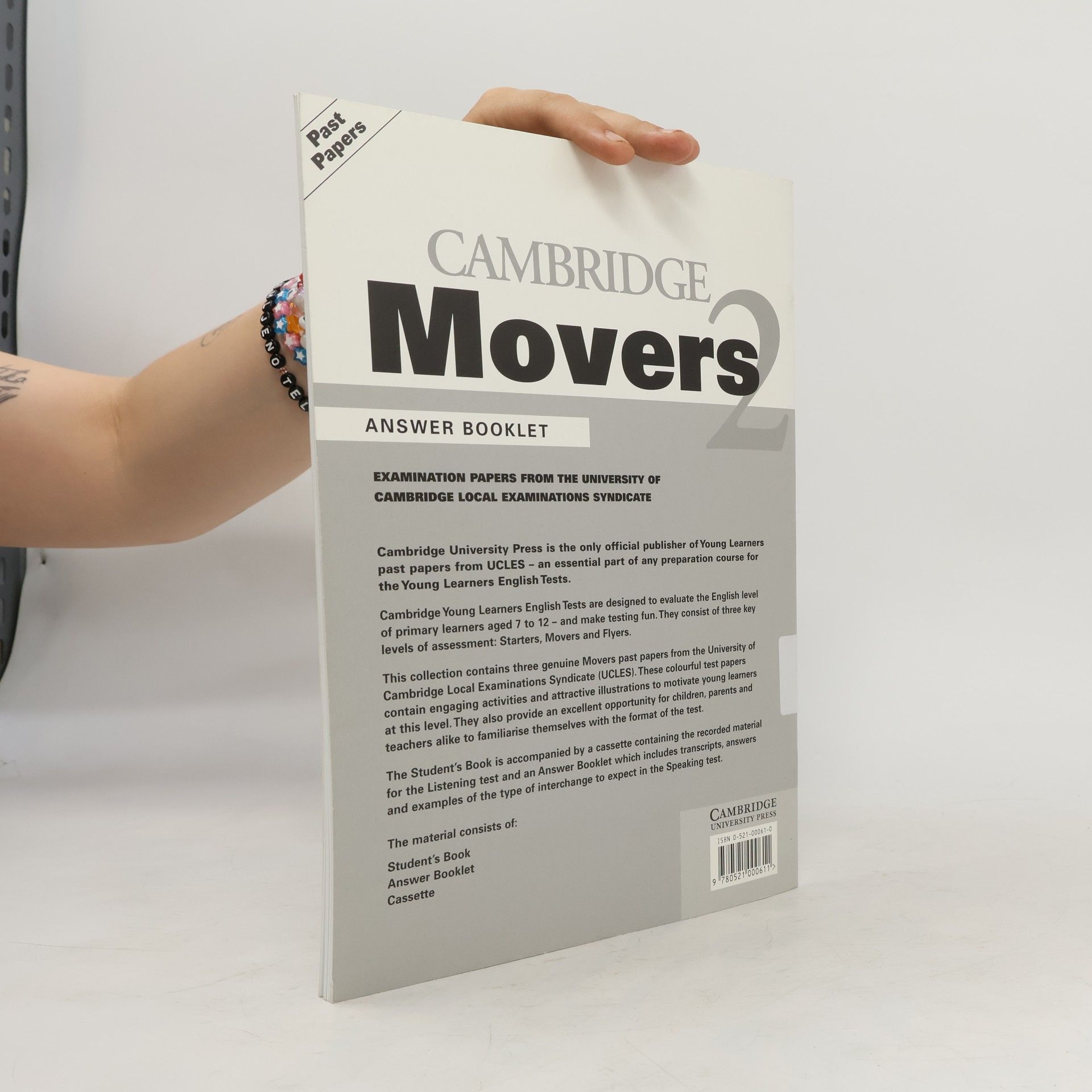 University of Cambridge Local Examinations Syndicate Cambridge Young Learners English Tests - 2: Cambridge Movers 2 Answer Booklet