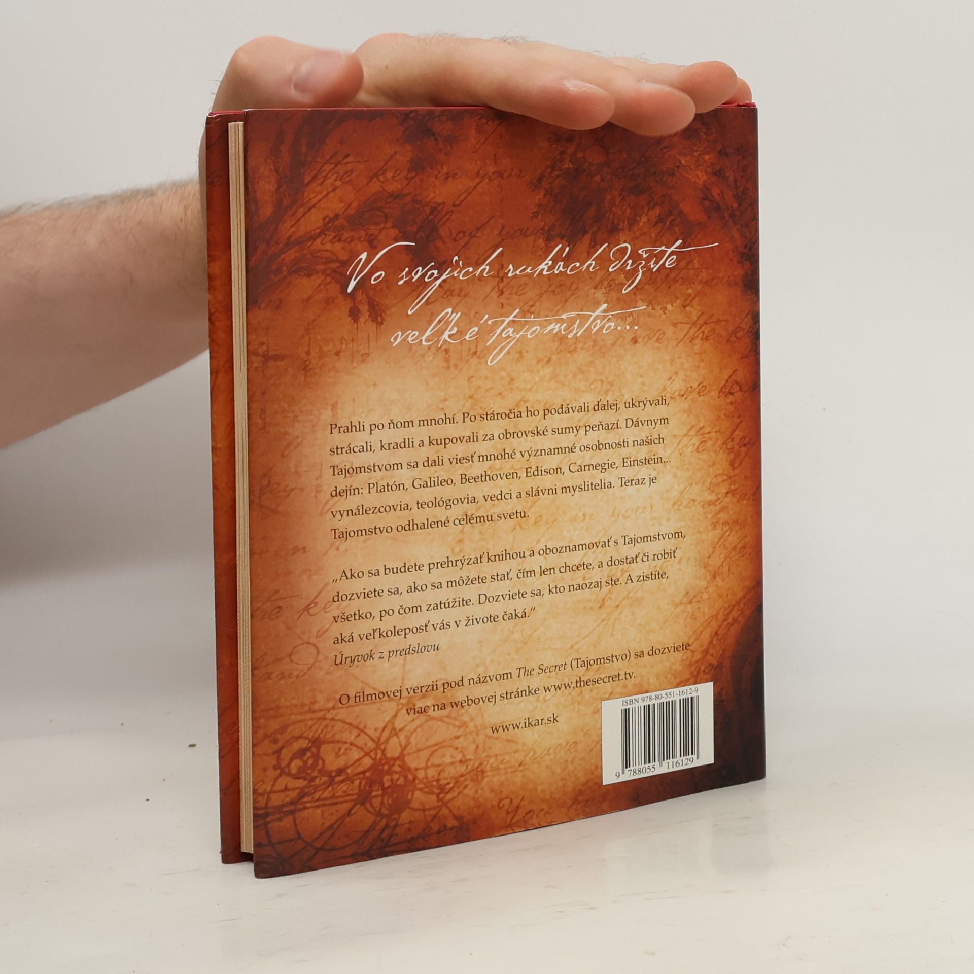 Rhonda Byrne Secret. Tajomstvo