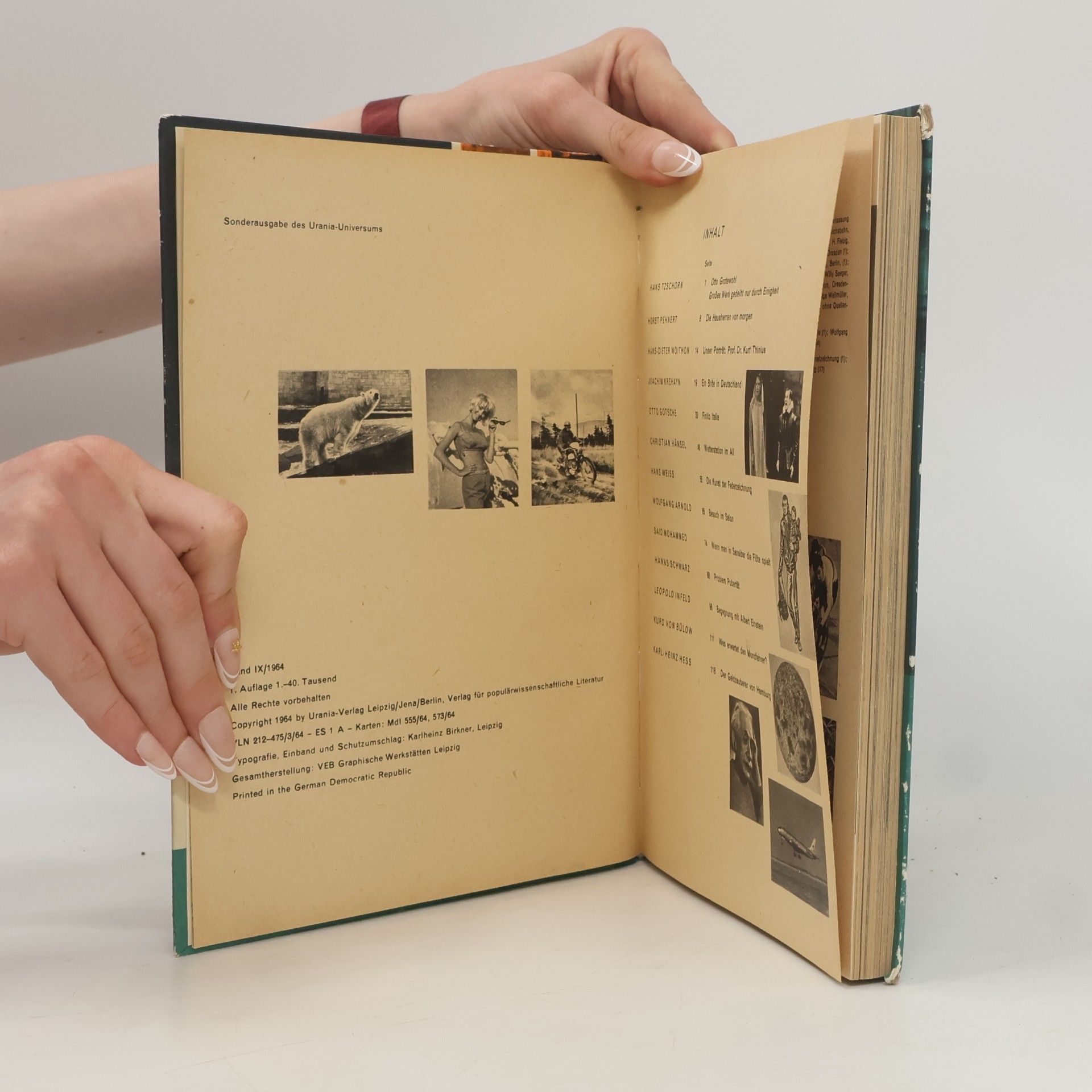AA.VV. Urania Universum: Wissenschaft, Technik, Kultur, Sport, Unterhaultung. Band 9