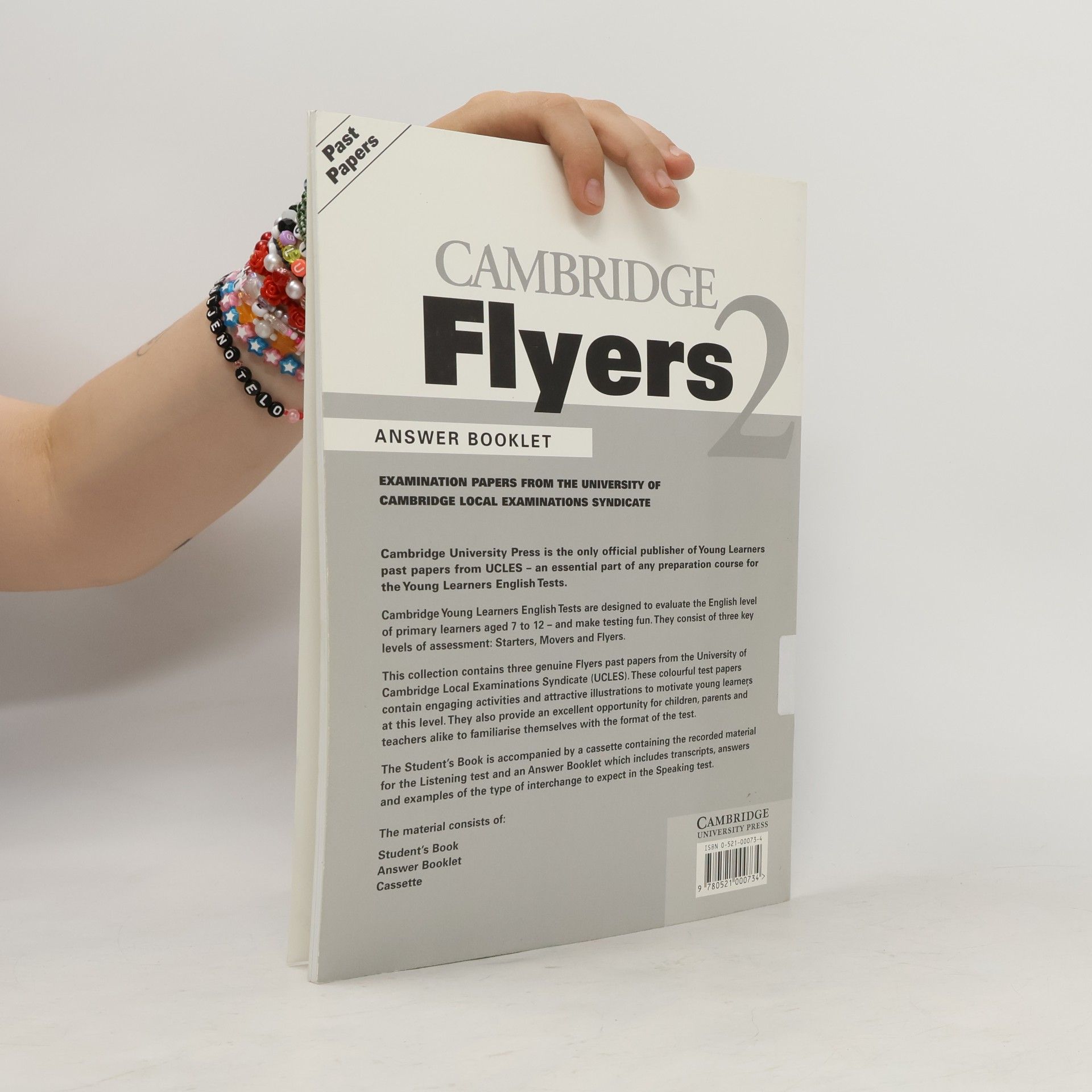 University of Cambridge Local Examinations Syndicate Cambridge Young Learners English Tests - 2: Cambridge Flyers 2 Answer Booklet