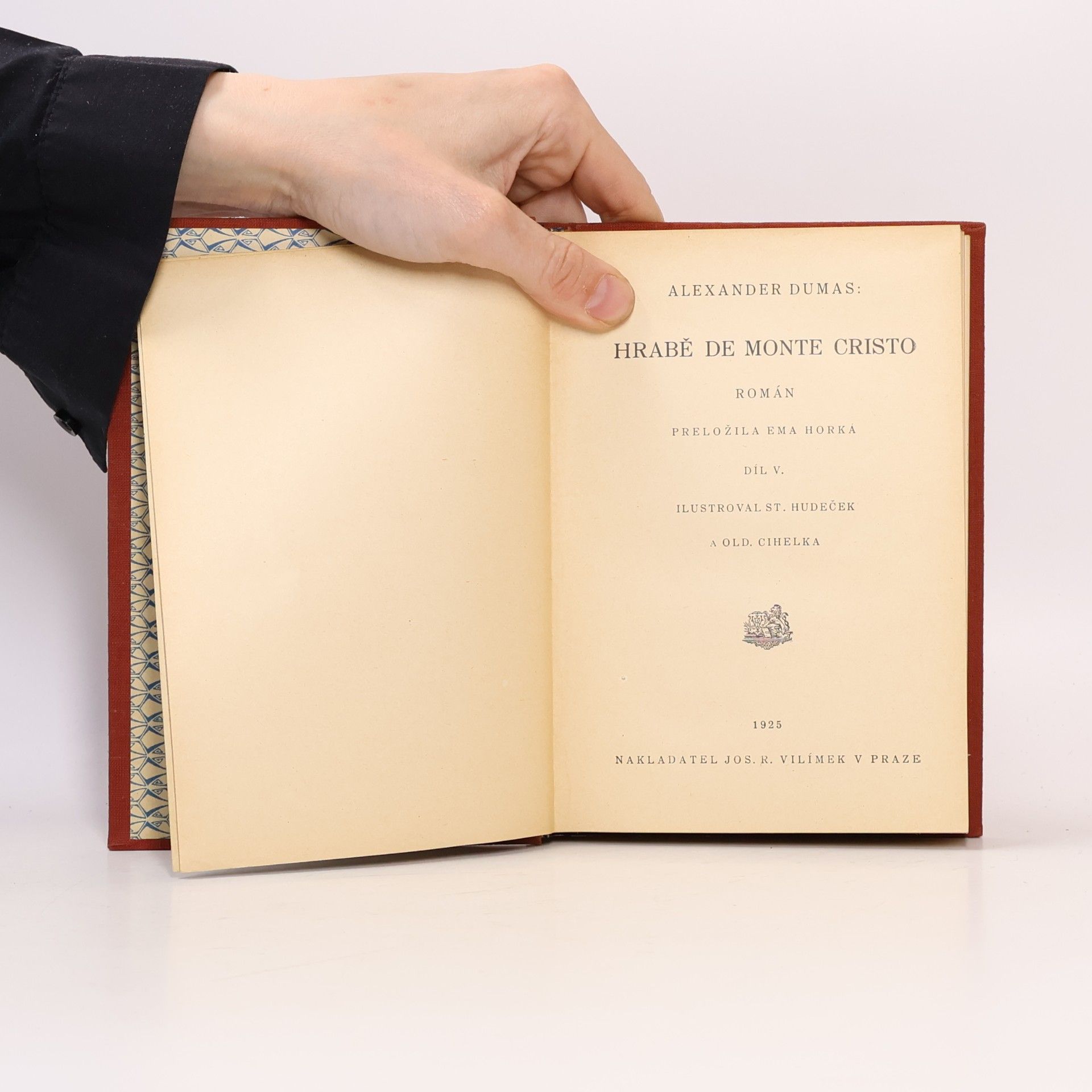 Alexandre Dumas starší Hrabě de Monte Cristo. Díl V.