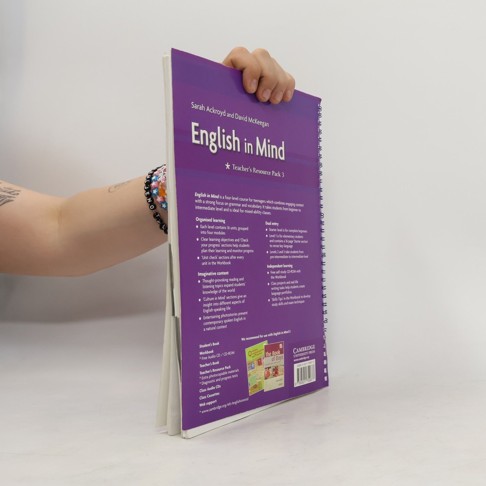 Sarah Ackroyd English in Mind 3: Teacher's Resource Pack