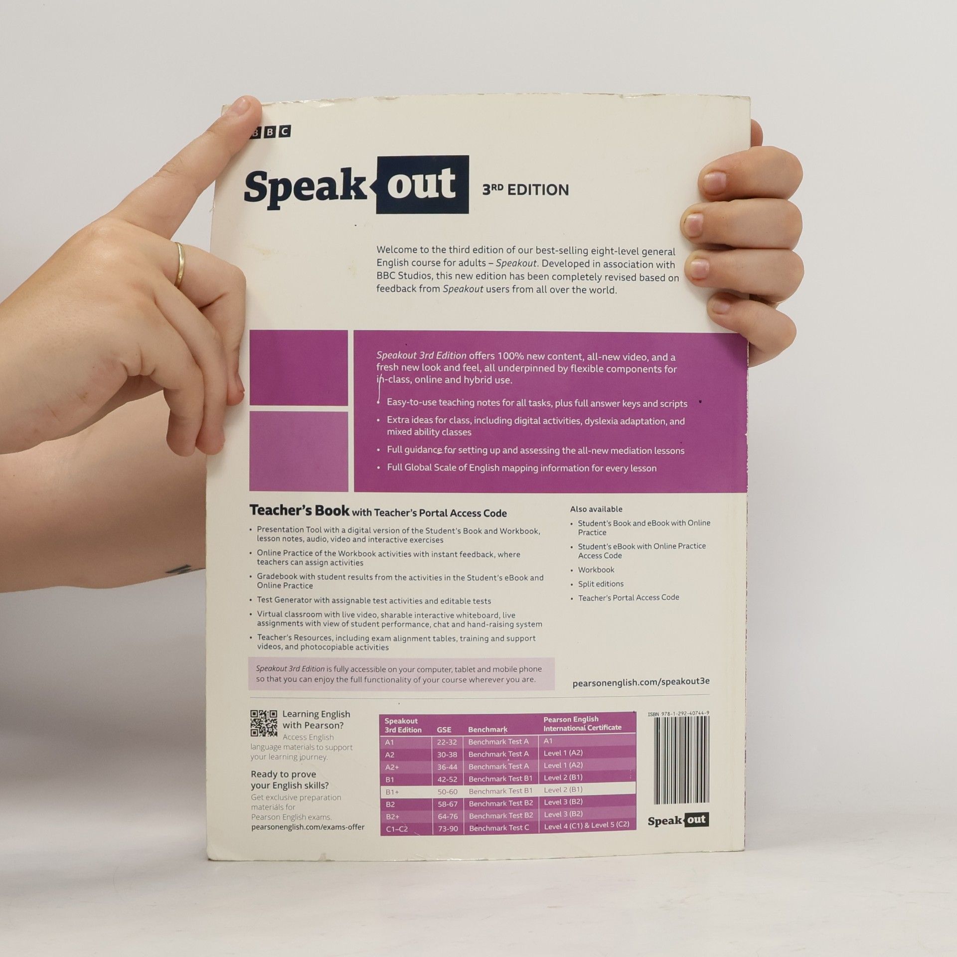 Fuscoe Kate Speakout 3ed B1+ Teacher's Book with Teacher's Portal Access Code