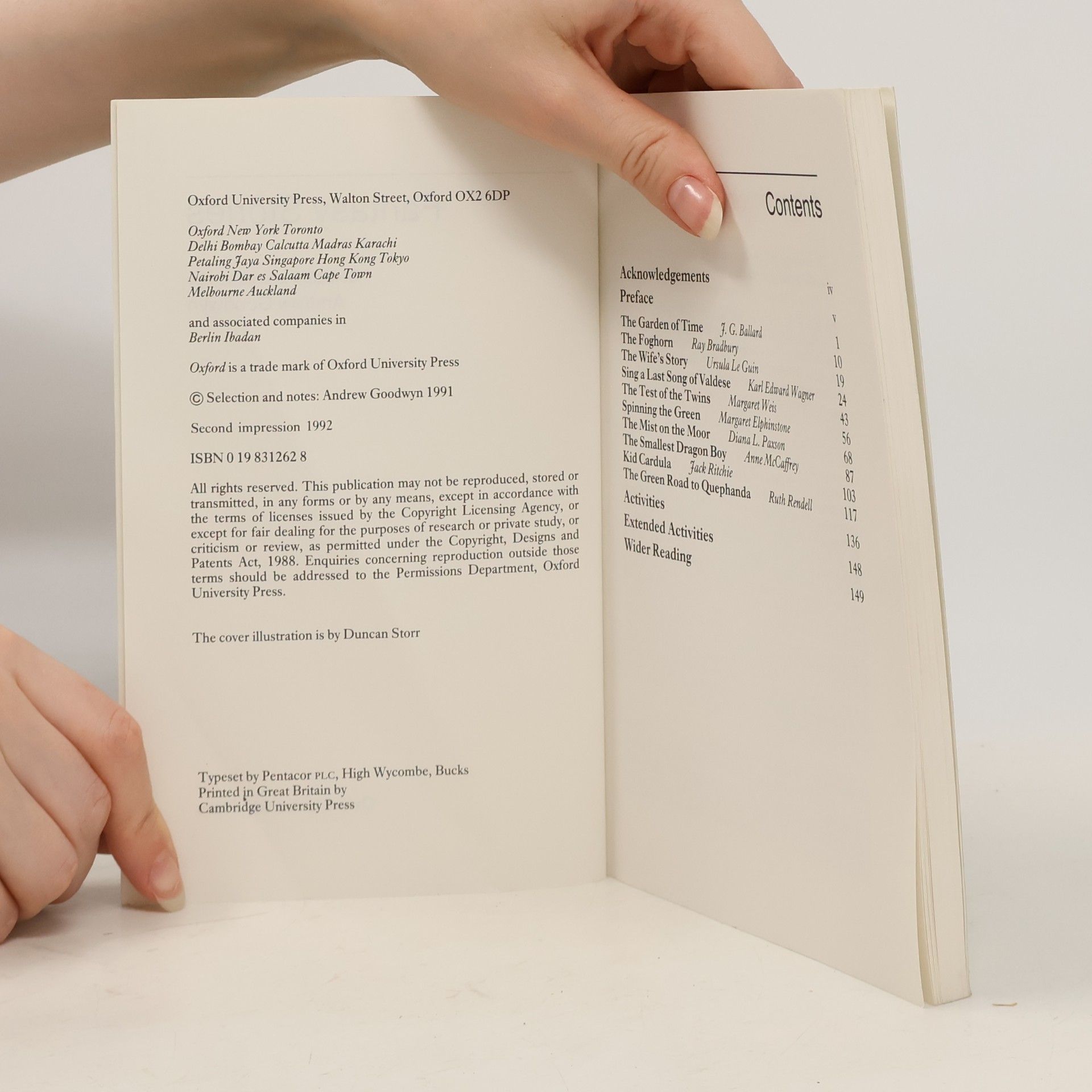 Andrew Goodwyn Oxford Literature Resources: Fantasy Stories