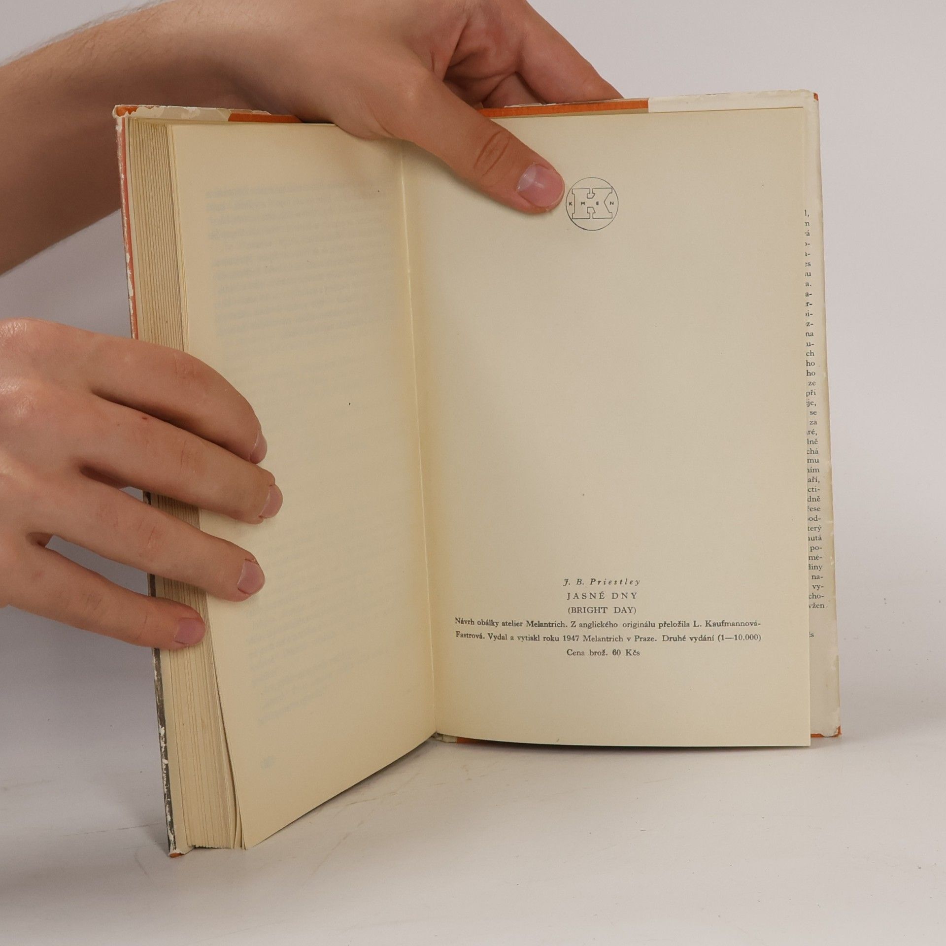John Boynton Priestley Jasné dny