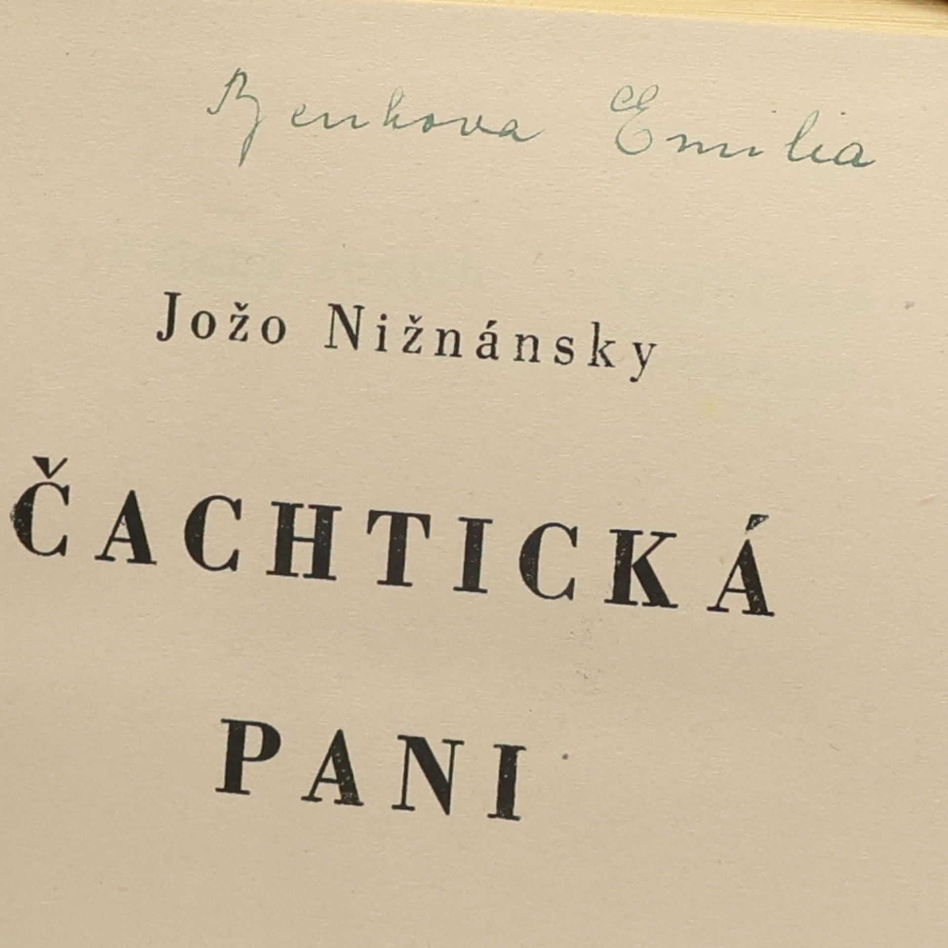 Jozef Nižnánsky Čachtická paní 3