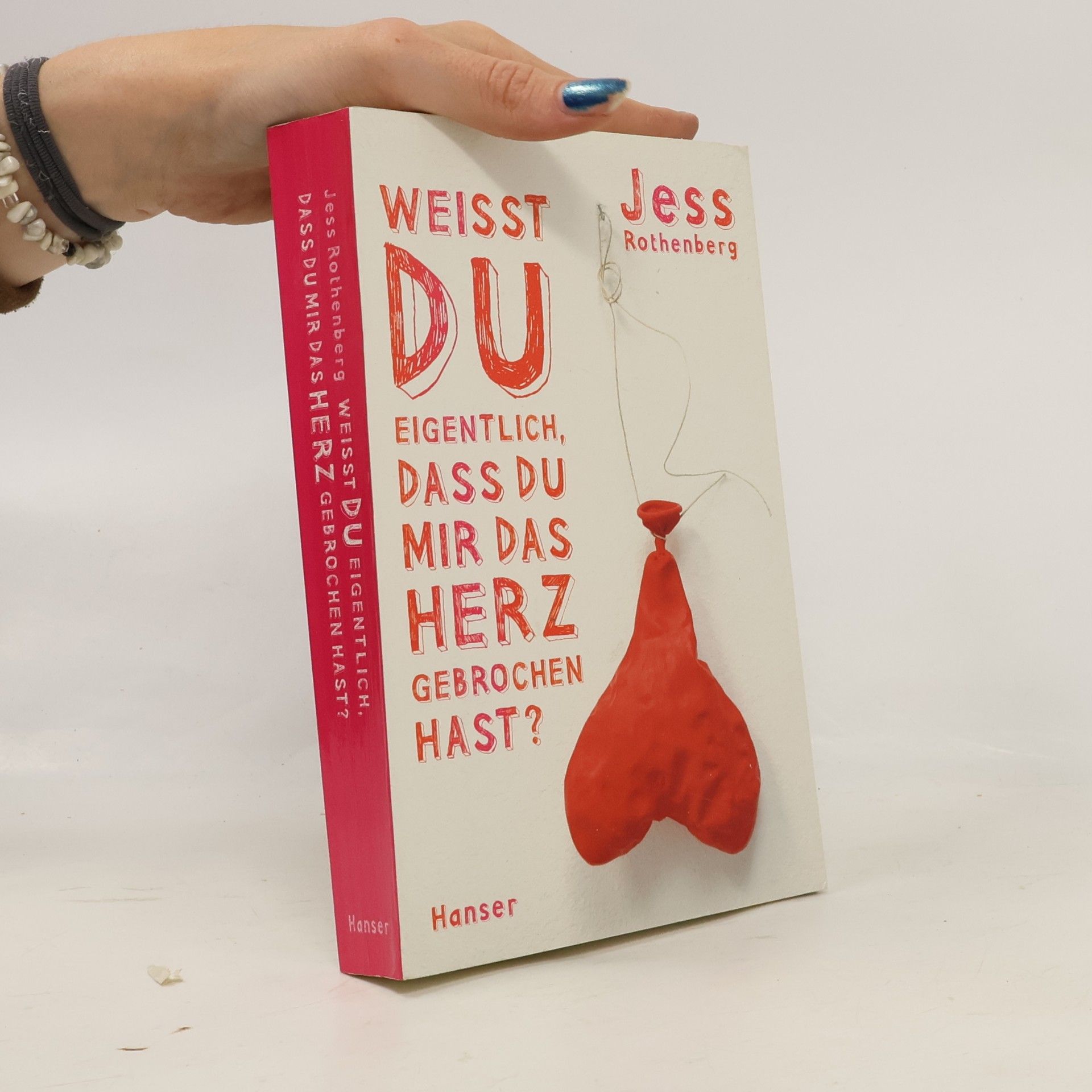 Weisst du eigentlich, dass du mir das Herz gebrochen hast?