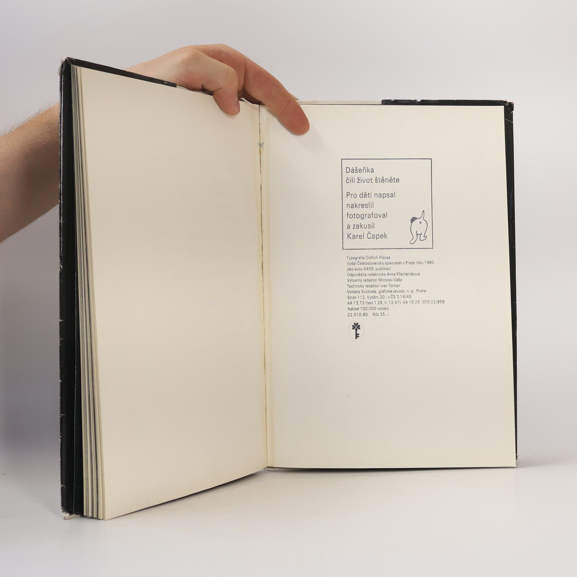 Karel Čapek Dášeňka čili život štěněte