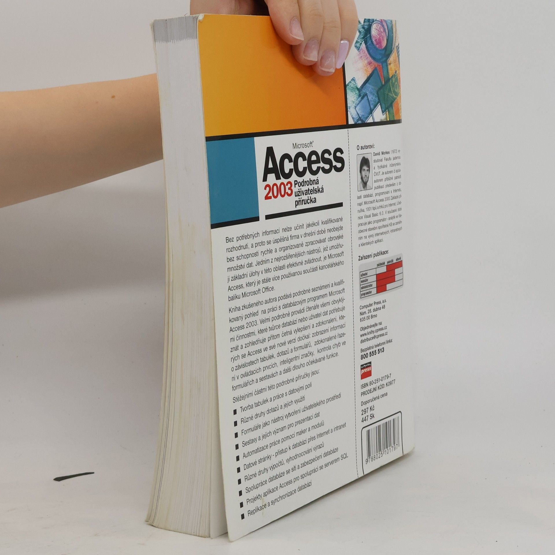 David Morkes Microsoft Office Access 2003. Podrobná uživatelská příručka