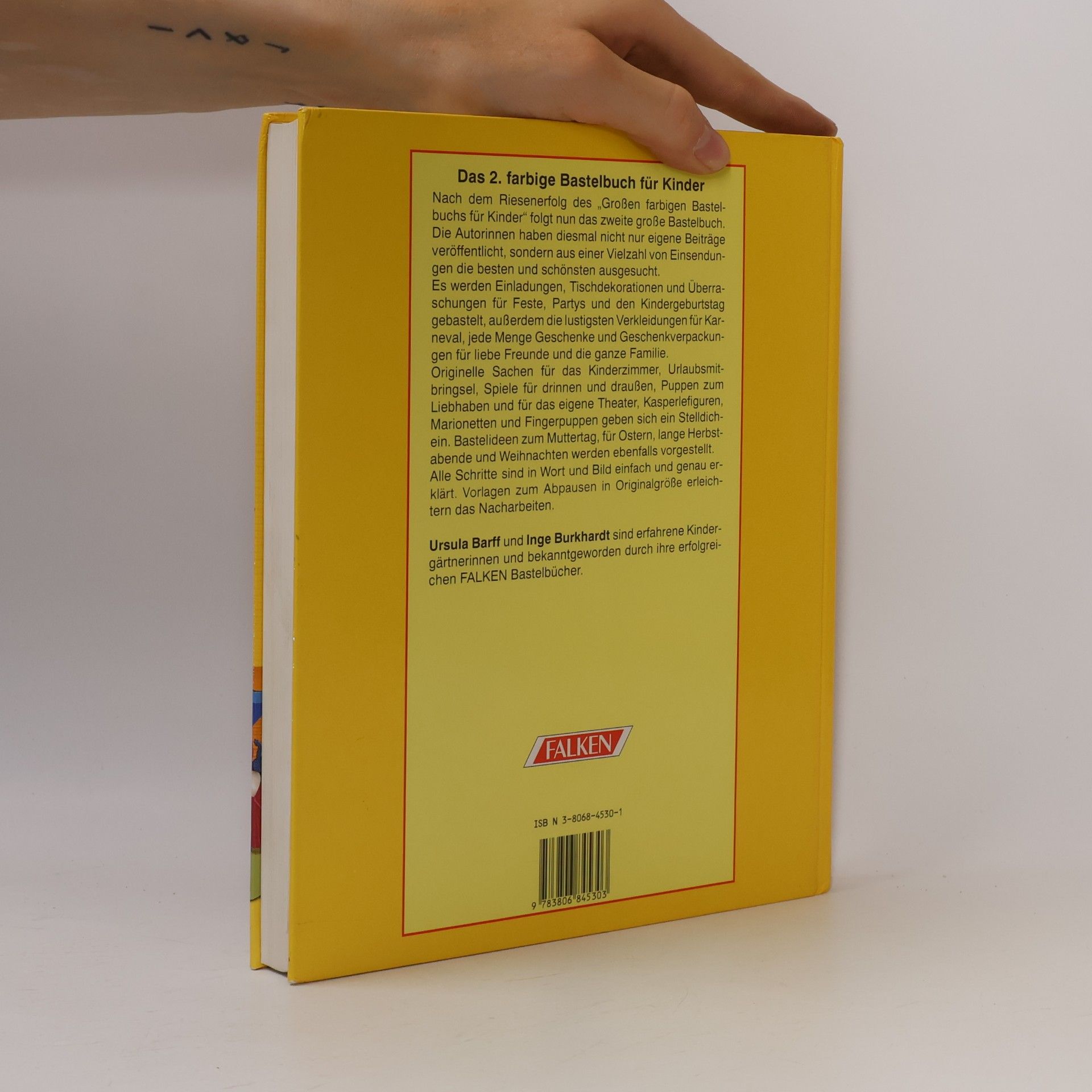 Ursula Barff Das 2. farbige Bastelbuch für Kinder