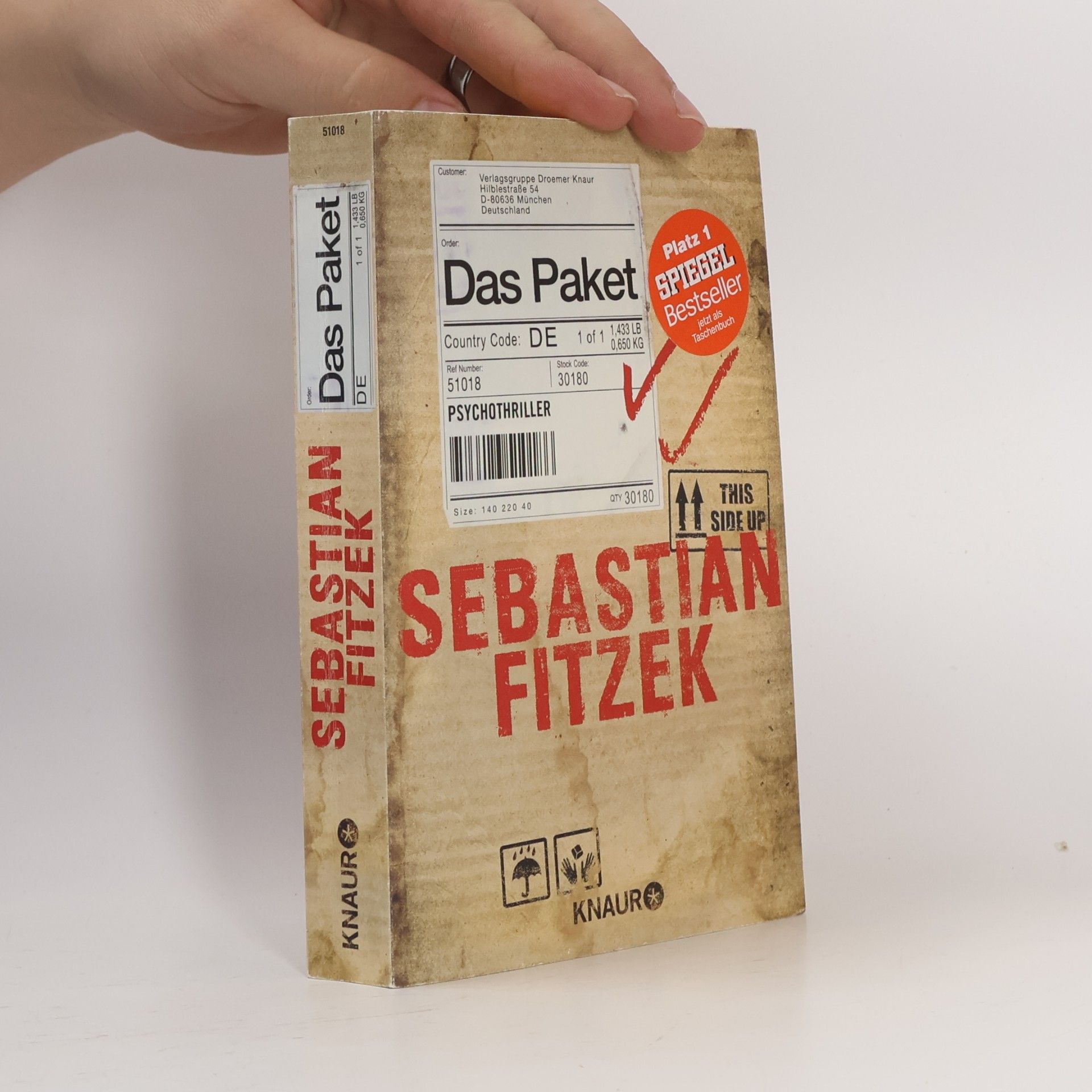 Sebastian Fitzek Das Paket