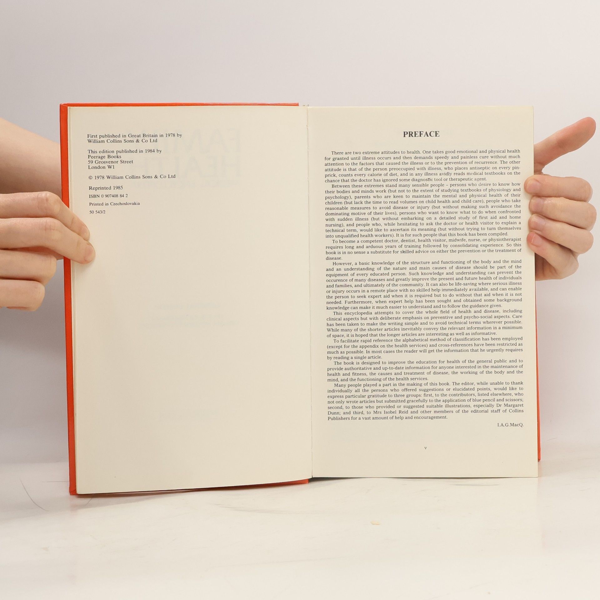 I. A. G. MacQueen Family Health: Medical Encyclopedia