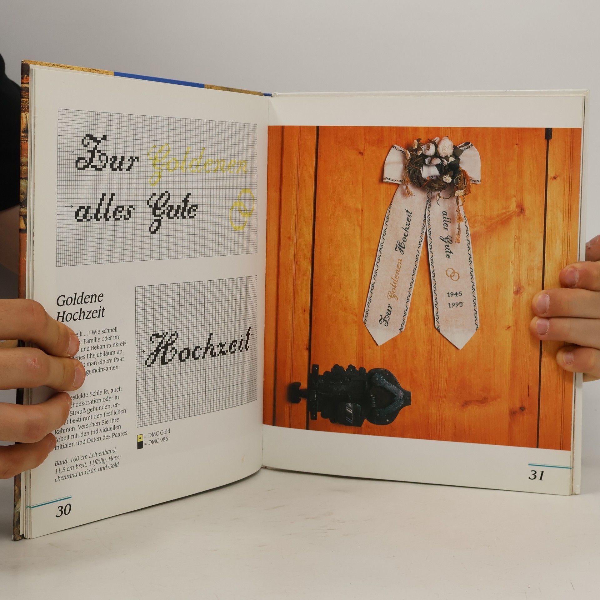 Elke Guthmann Kreuzstich-Spruchschleifen
