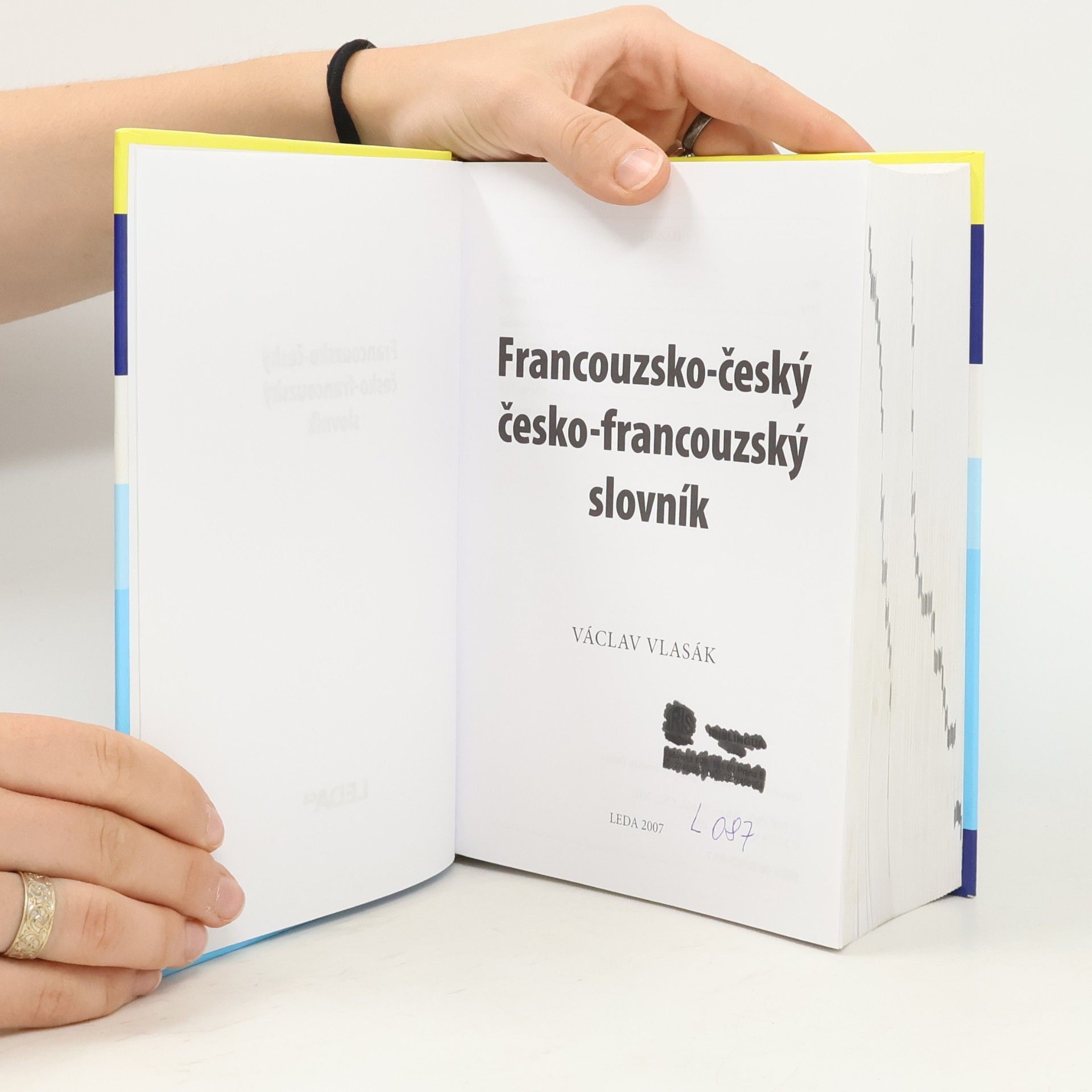 Václav Vlasák Francouzsko-český, česko-francouzský slovník