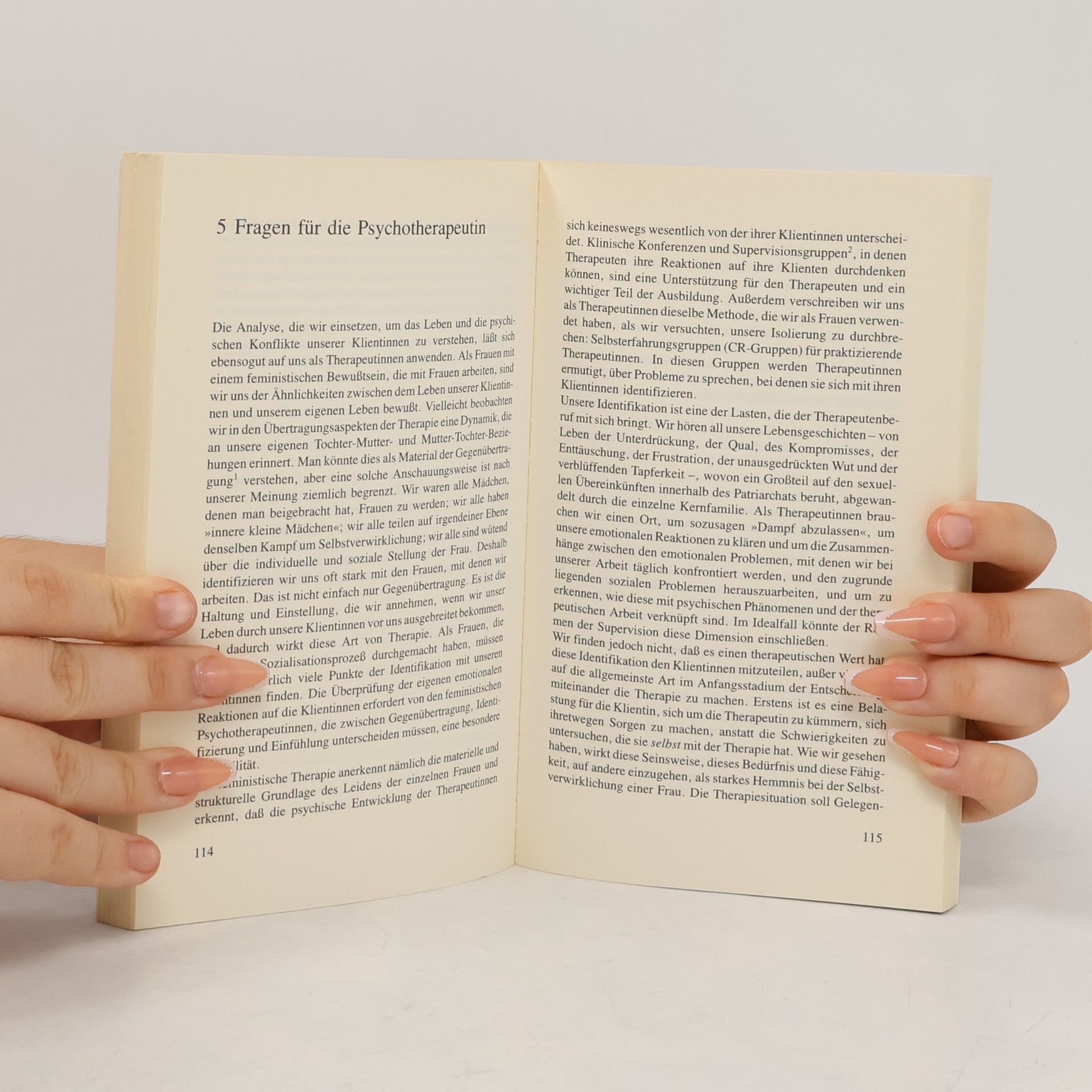 Luise Eichenbaum Feministische Psychotherapie