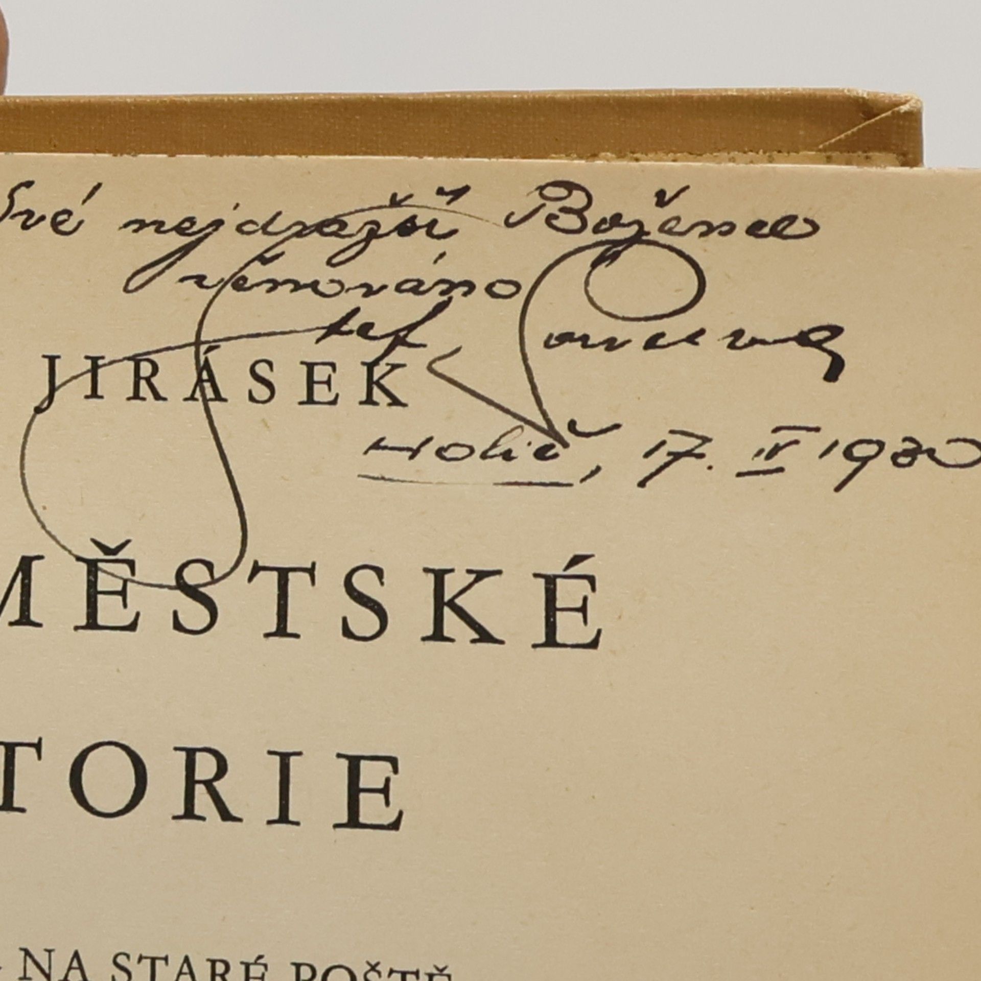 Alois Jirásek Maloměstské historie