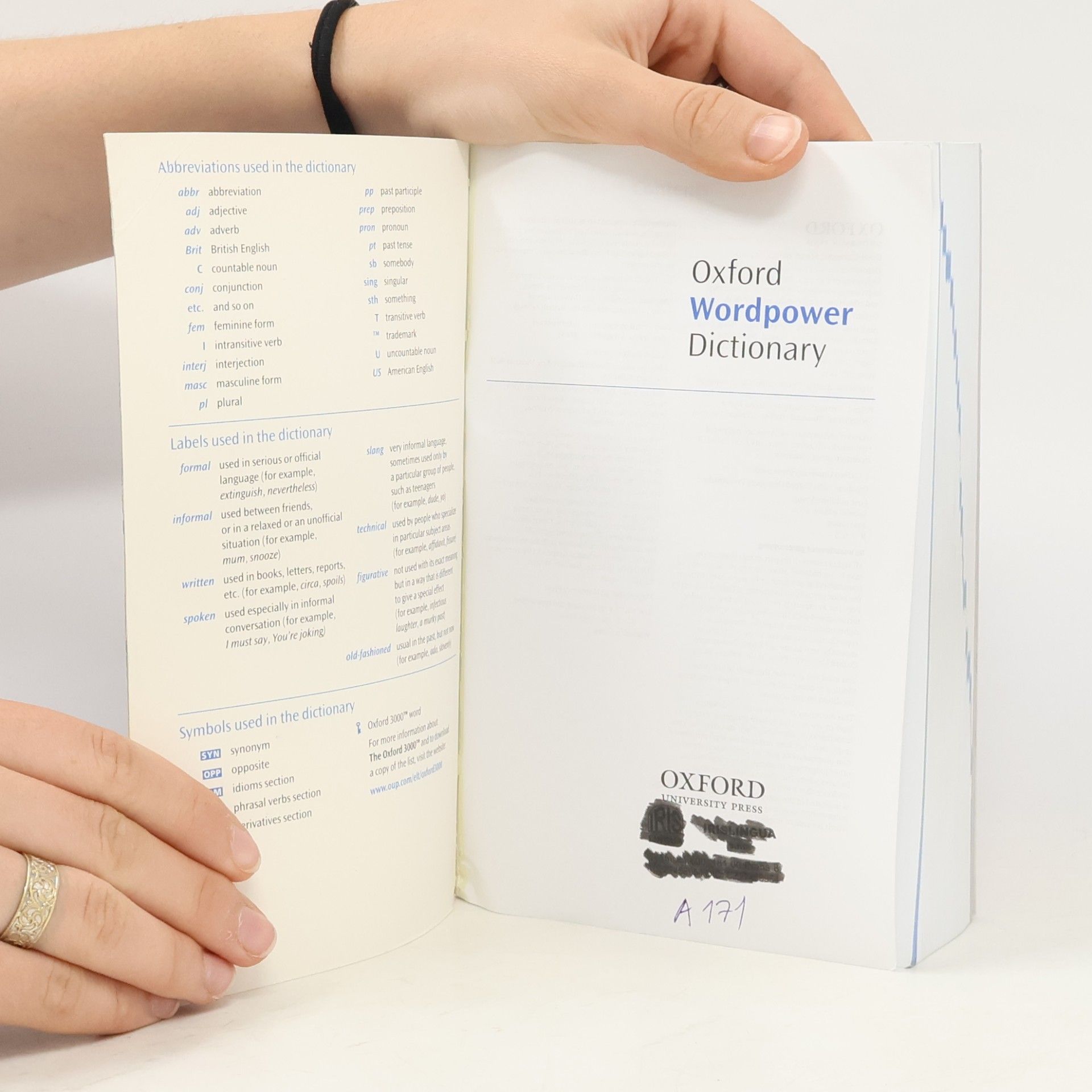 Joanna Turnbull Oxford wordpower dictionary