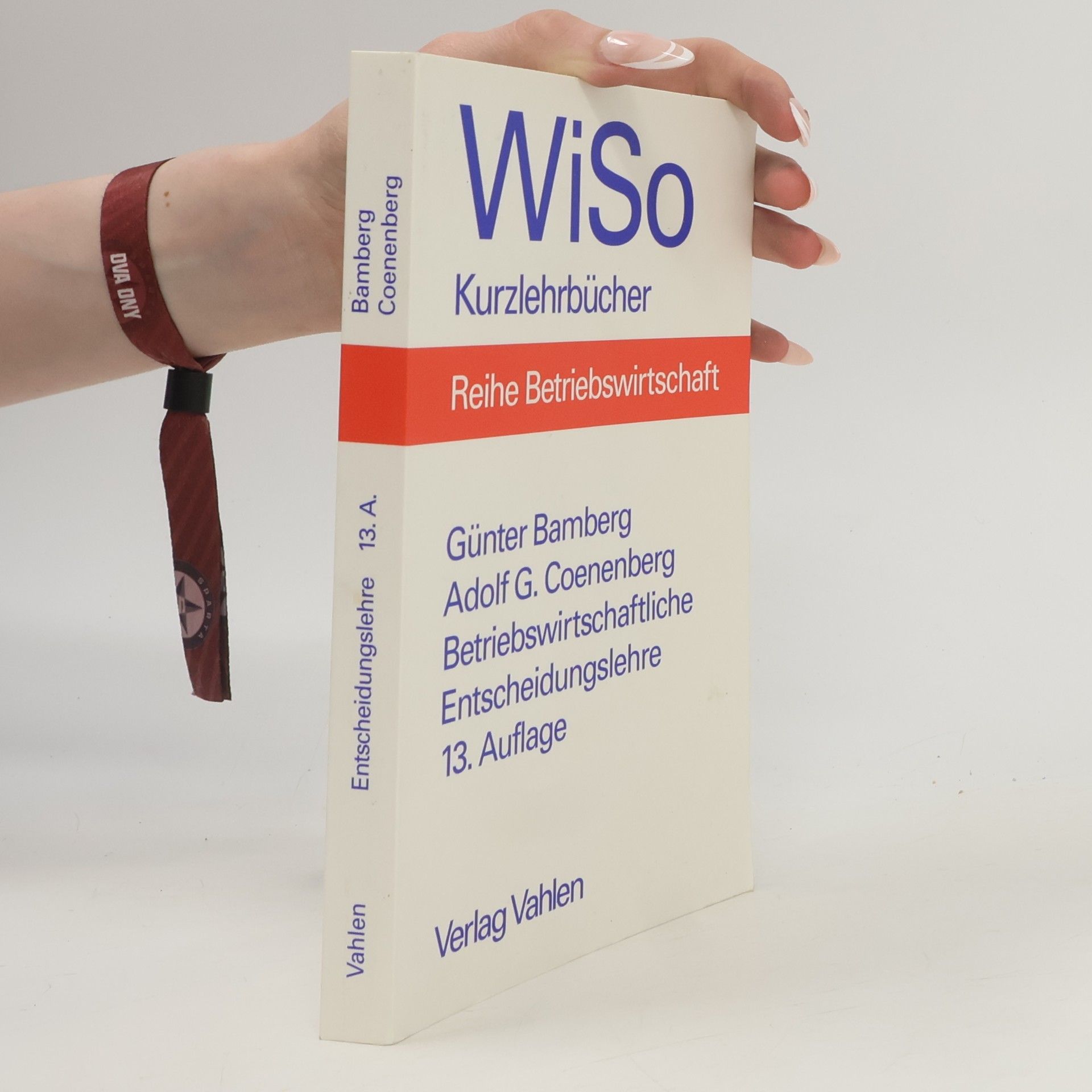 Günter Bamberg Betriebswirtschaftliche Entscheidungslehre