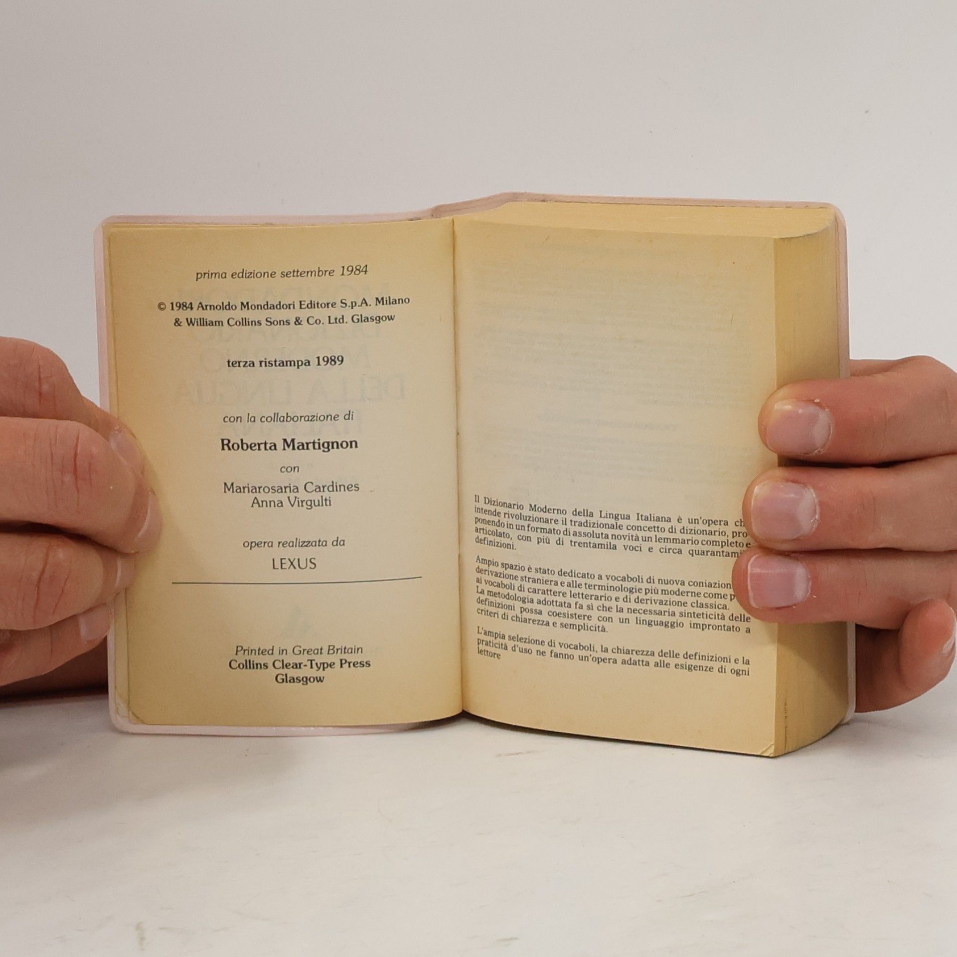 Collectif d'auteurs Dizionario moderno della lingua italiana