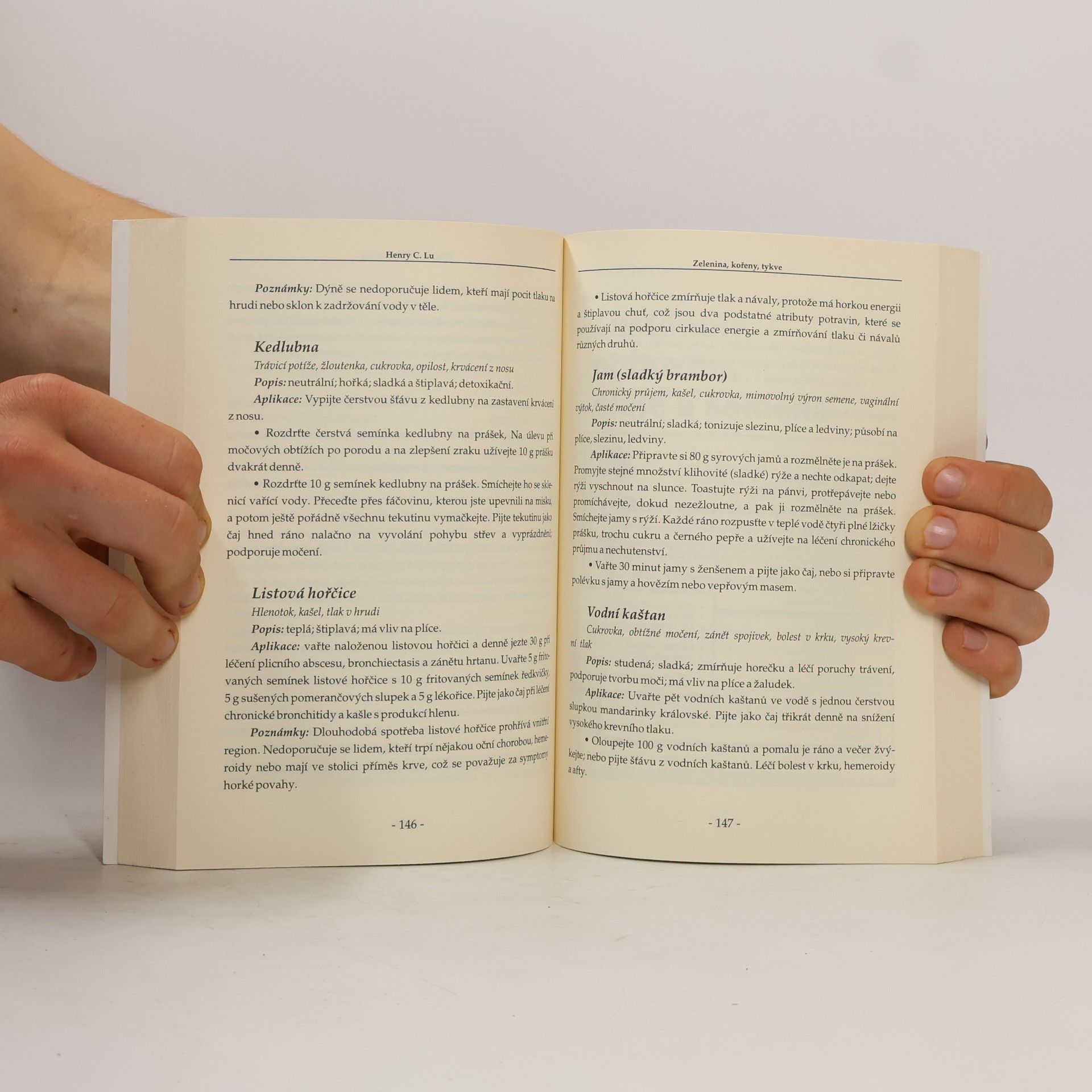 Henry C. Lu Čínský systém léčby potravinami: Prevence a léčení