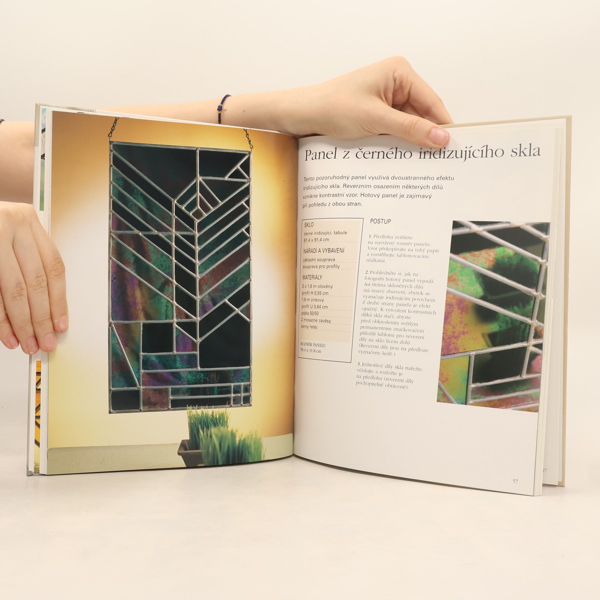 Christine Kellmann Stevenson Vitráže. Moderní design a jednoduché techniky