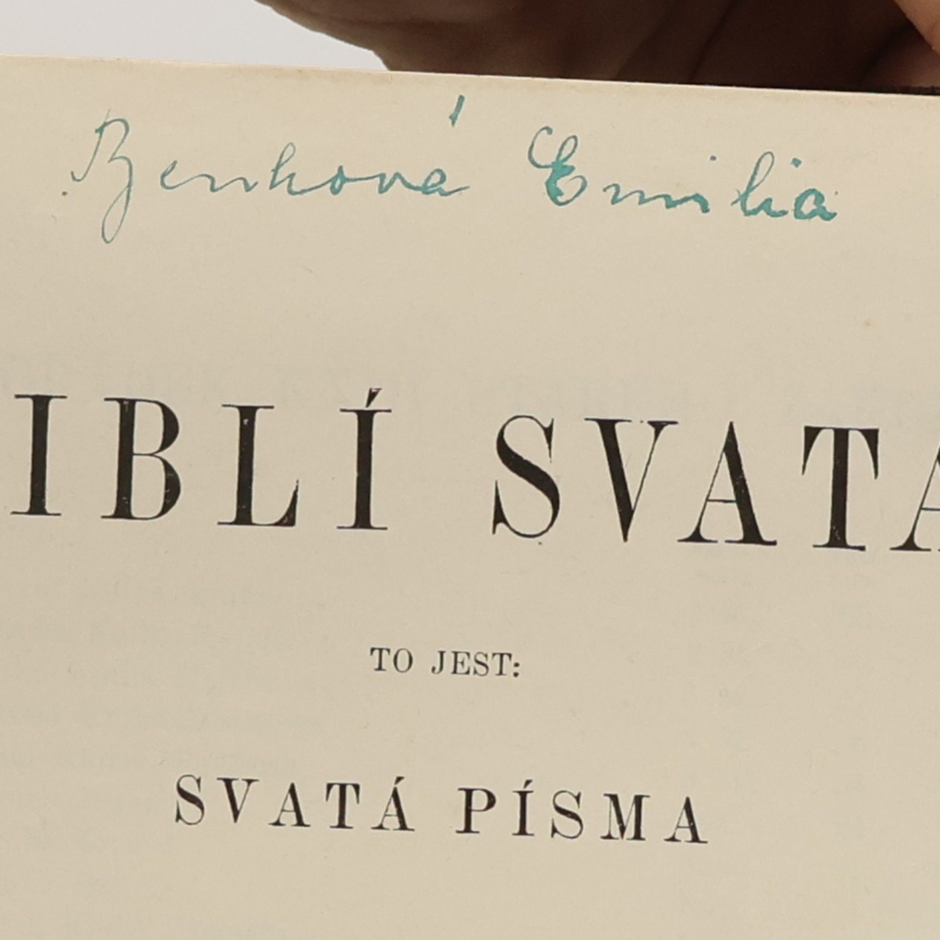 Autorenkollektiv Biblí svatá