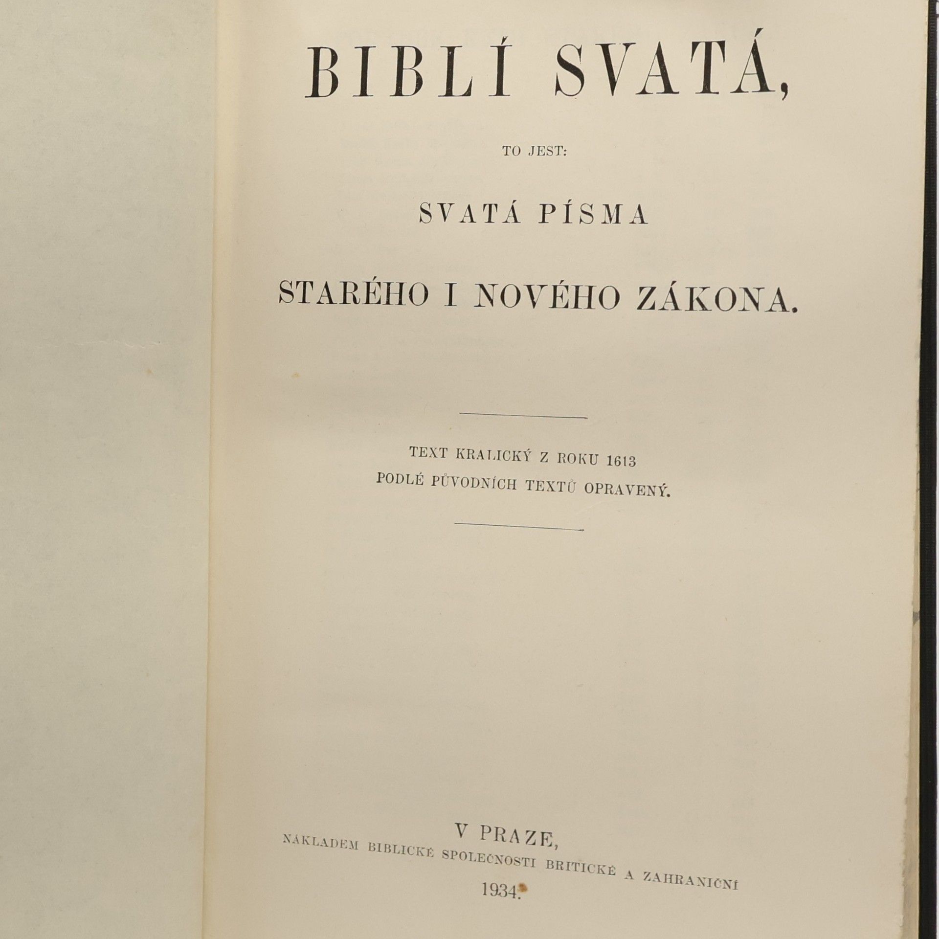 Autorenkollektiv Biblí svatá