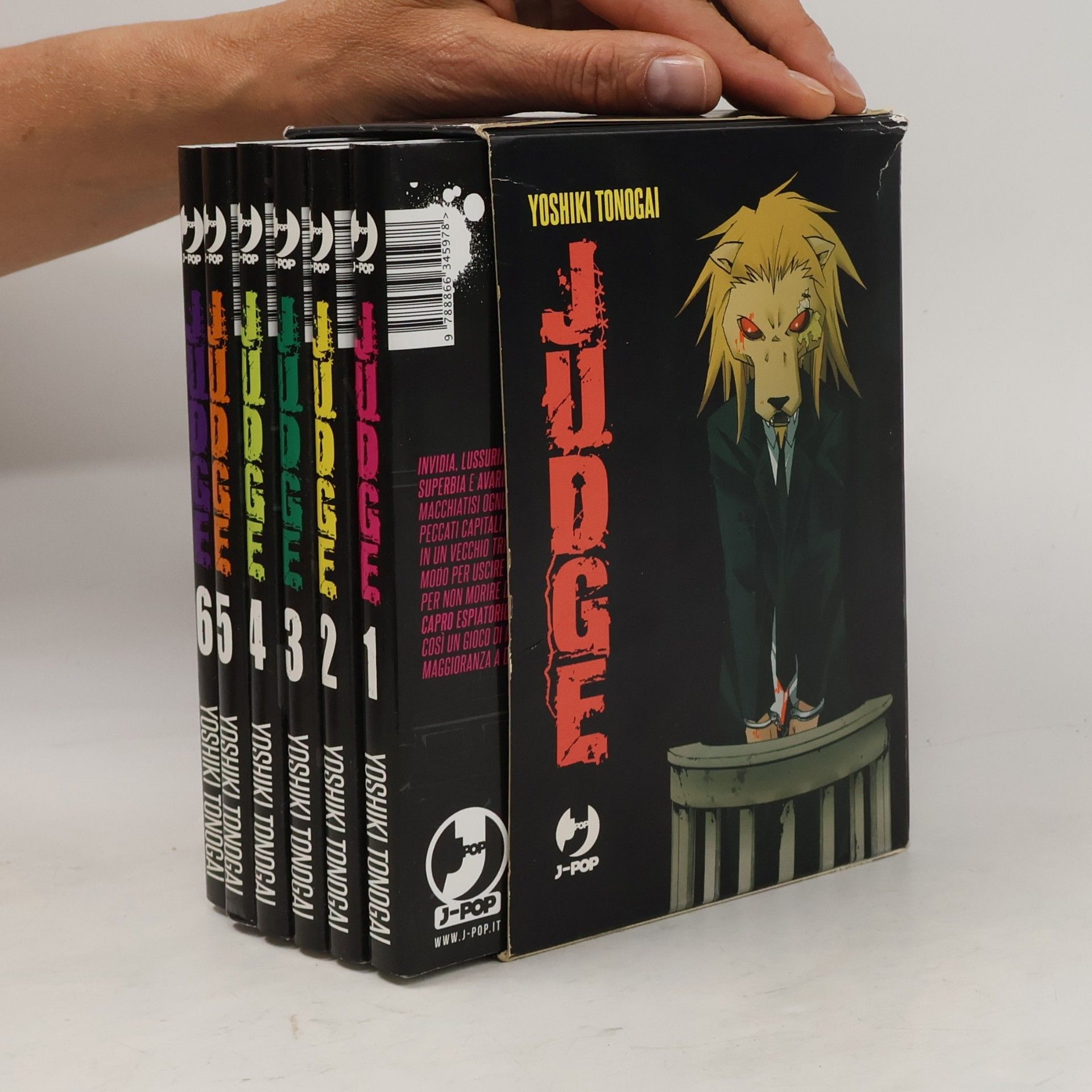 Yoshiki Tonogai Judge 1-6