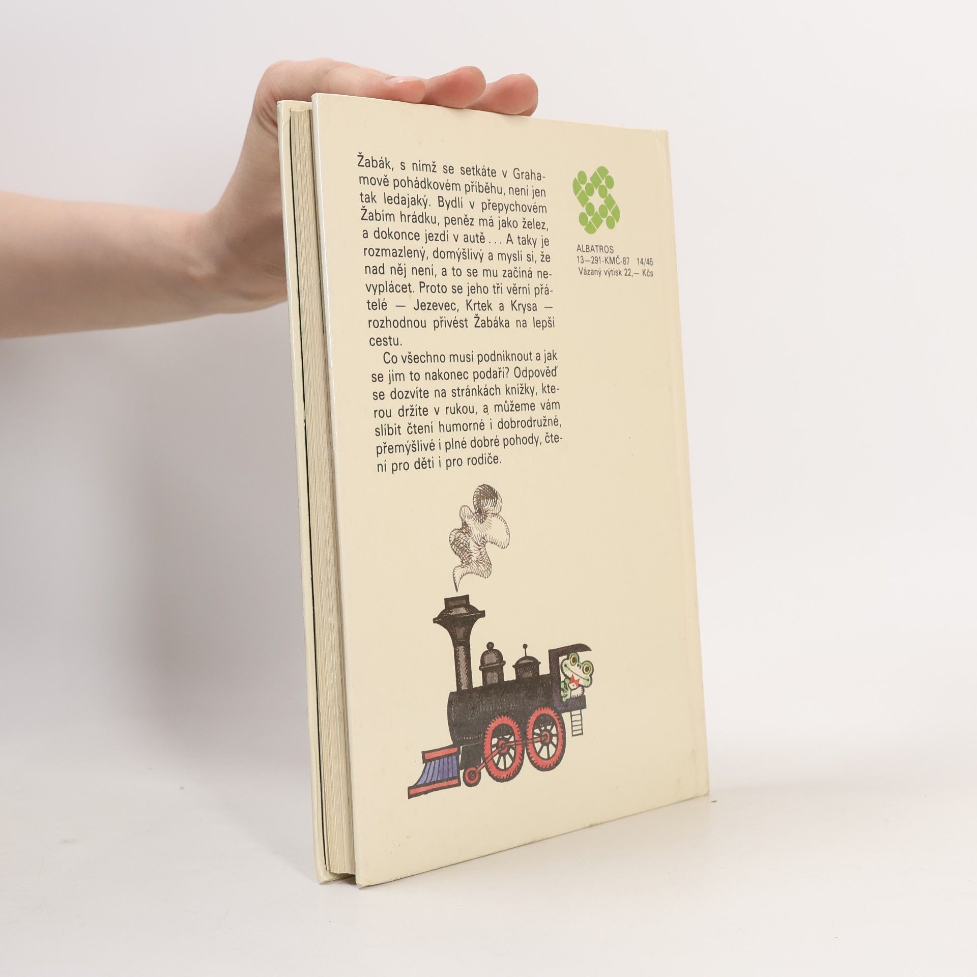 Kenneth Grahame Žabákova dobrodružství