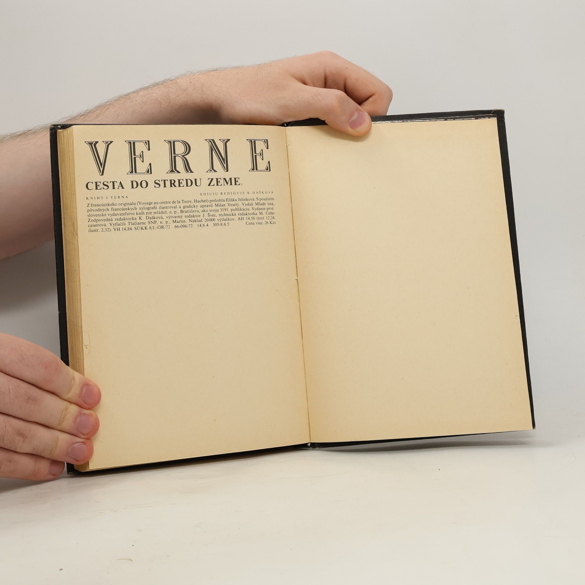 Jules Verne Cesta do stredu Zeme
