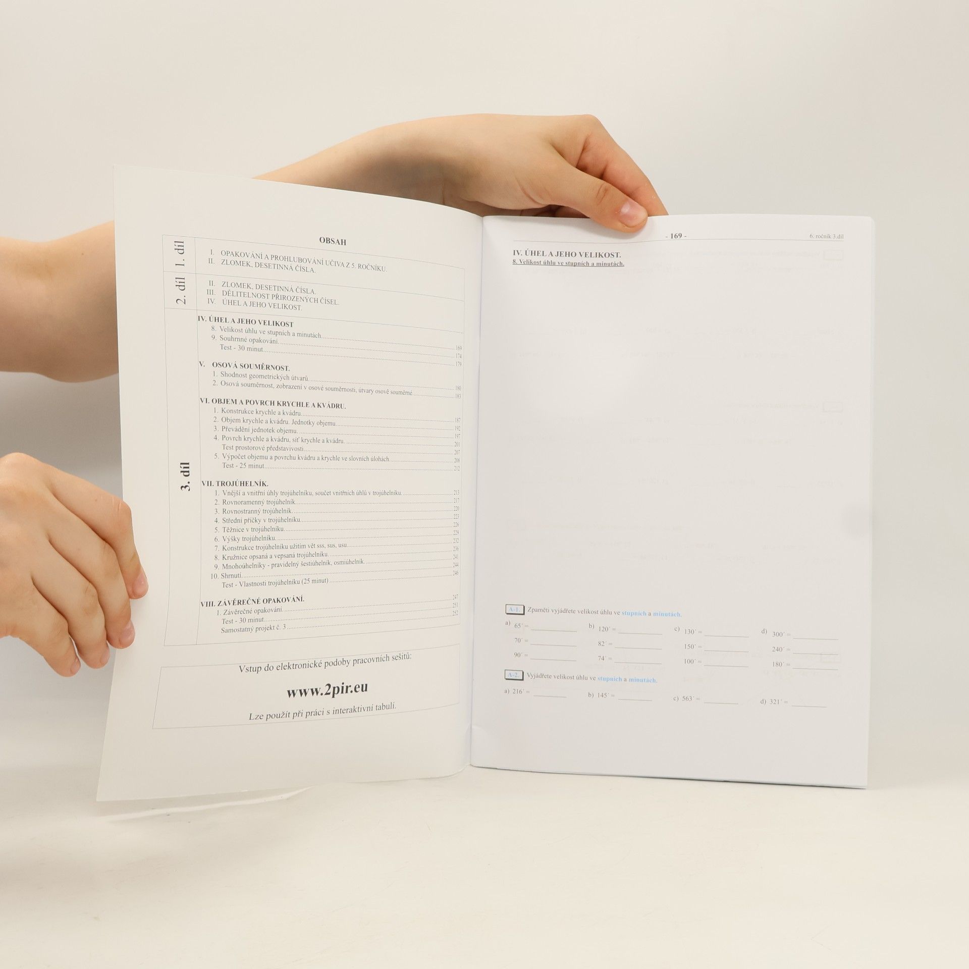 Kolektiv autorů Matematika: 6. ročník 3. díl