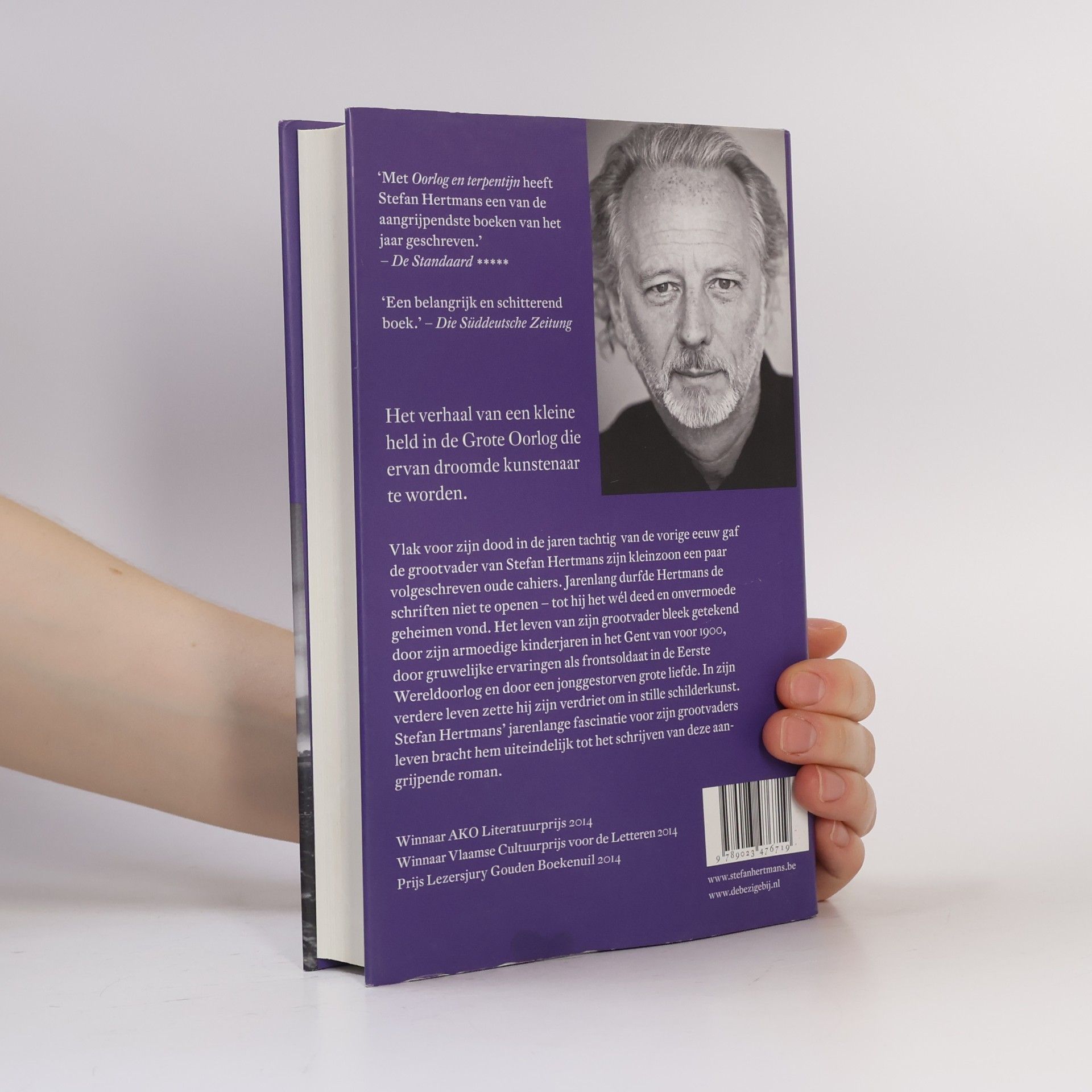 Stefan Hertmans Oorlog en terpentijn