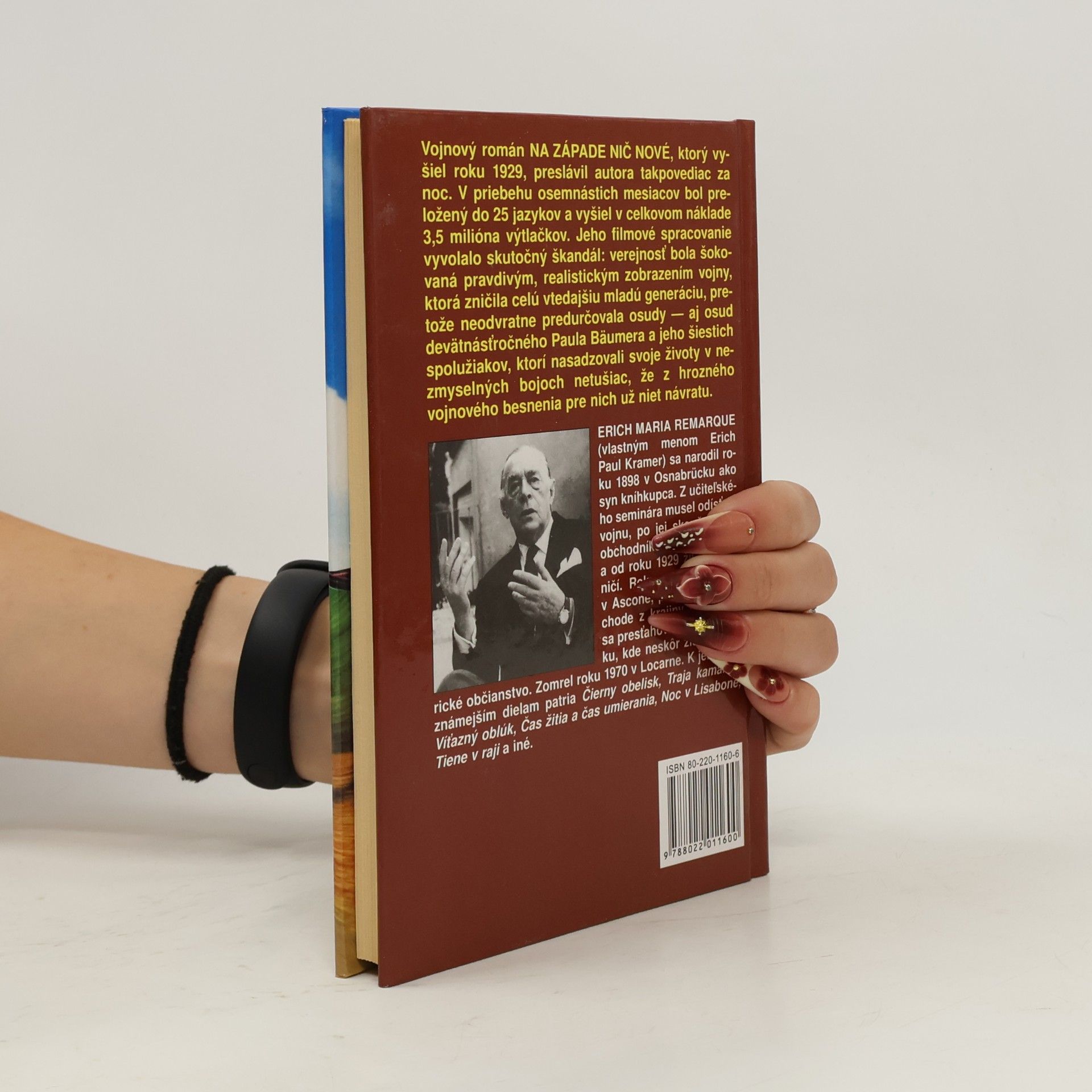 Erich Maria Remarque Na Západe nič nové