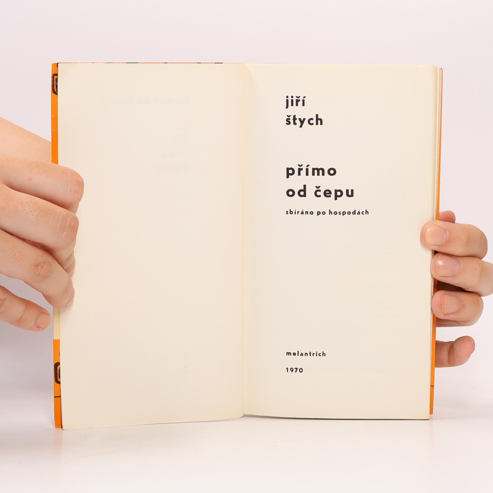 Jiří Štych Přímo od čepu