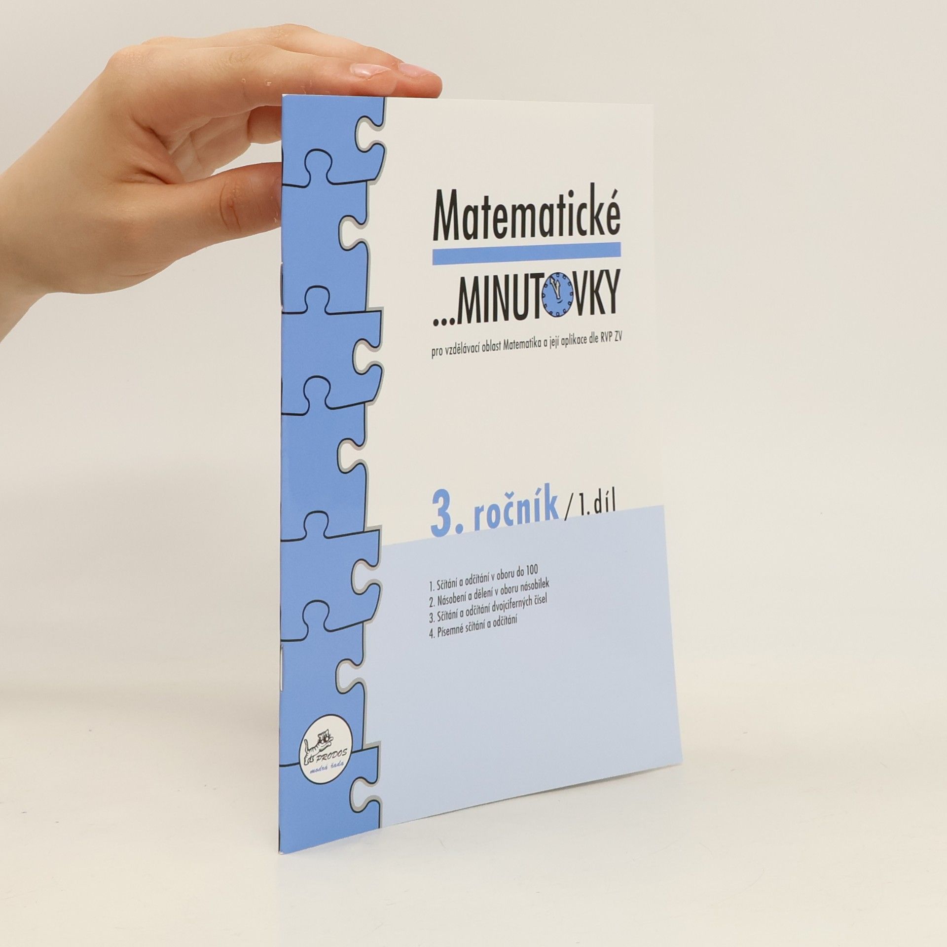Hana Mikulenková Matematické ...minutovky 3. ročník / 1. díl