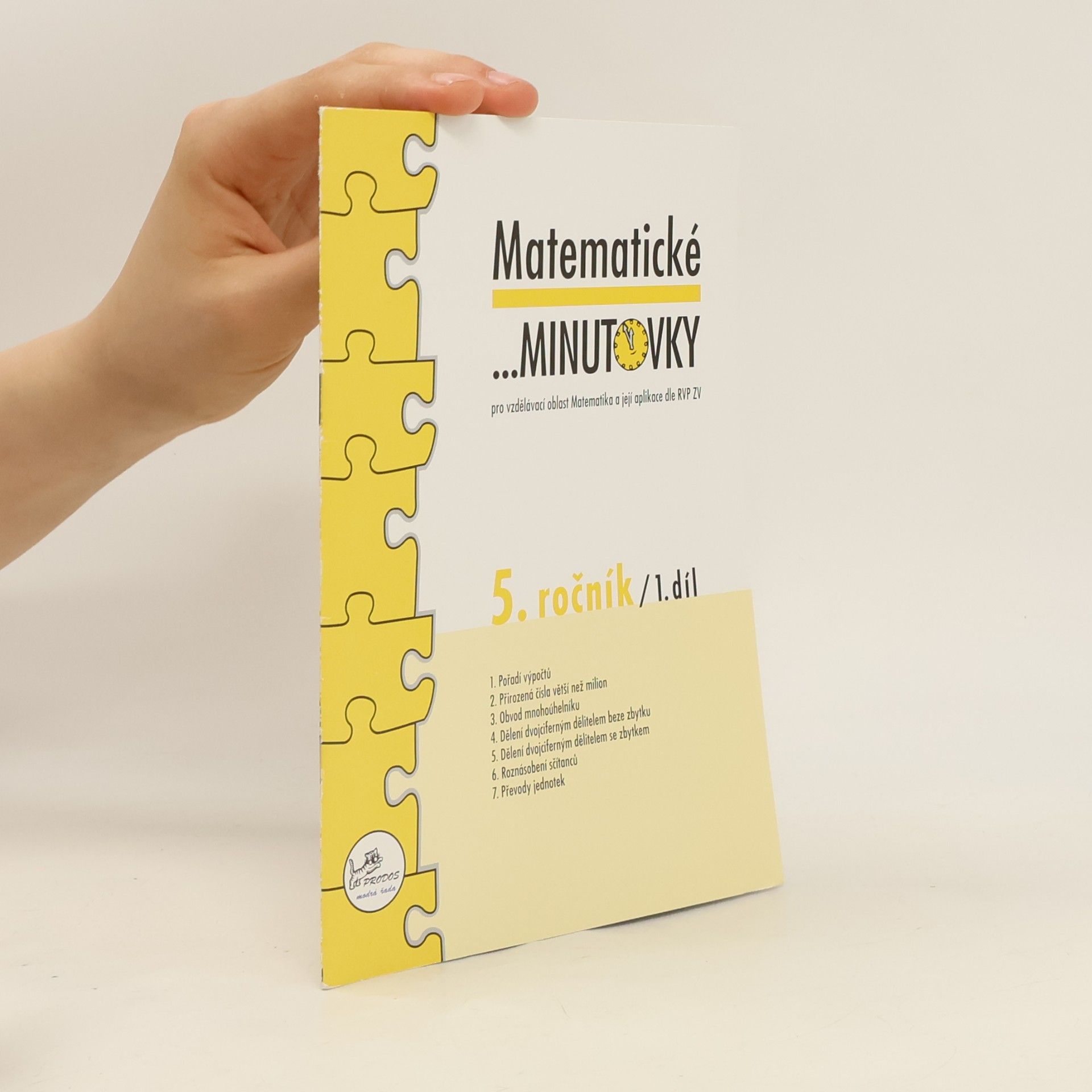 Hana Mikulenková Matematické ...minutovky 5. ročník / 1. díl