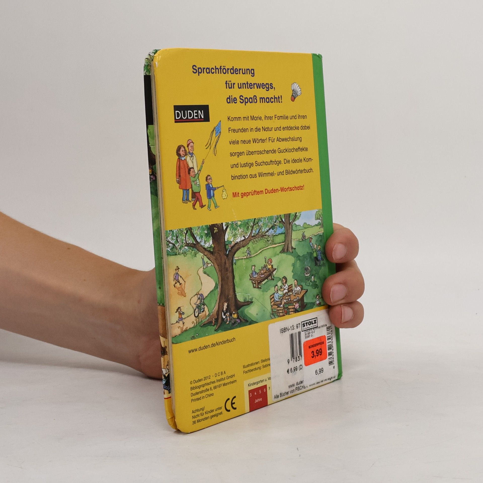 Stefanie Scharnberg Duden - Kleines Wimmel-Wörterbuch - In der Natur